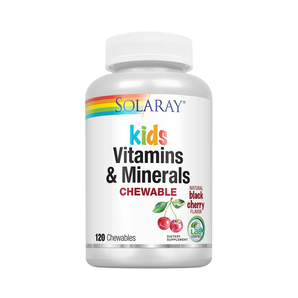 Solaray, Kids Vitamins & Minerals, 120 Chewables