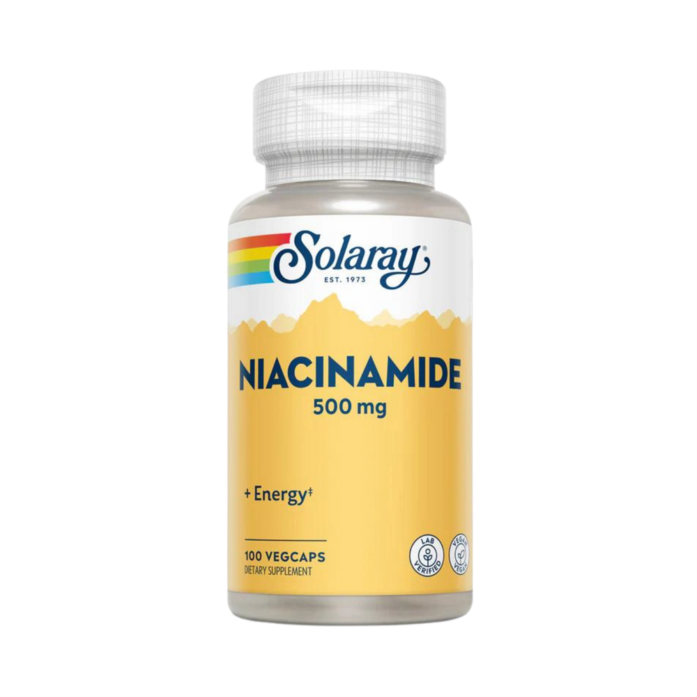 Solaray, Niacinamide, 500 Mg, 100 Capsules