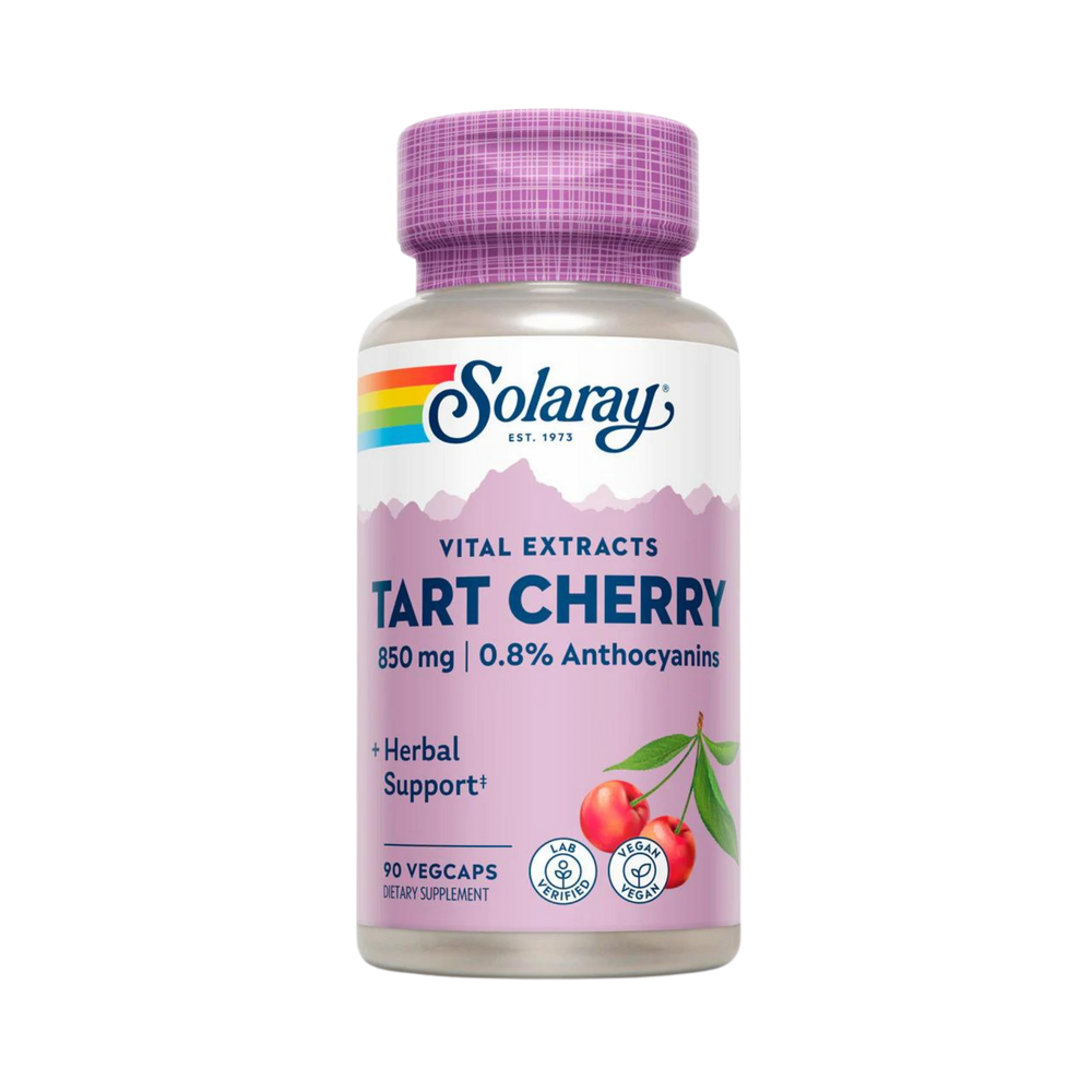 Solaray, Tart Cherry Fruit Extract, 425 Mg, 90 Capsules