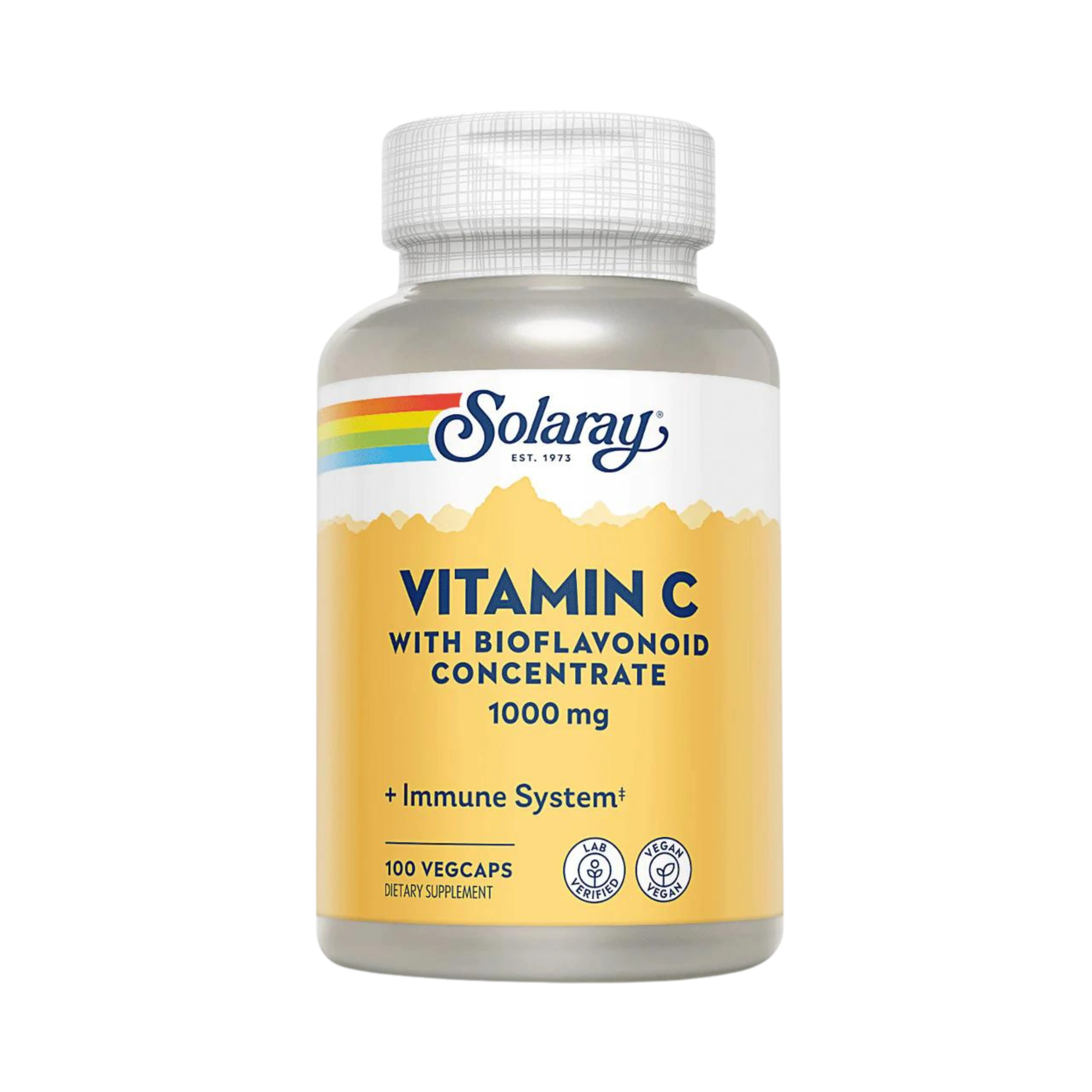Solaray, Vitamin C with Bioflavonoids, 1000 Mg, 100 Capsules