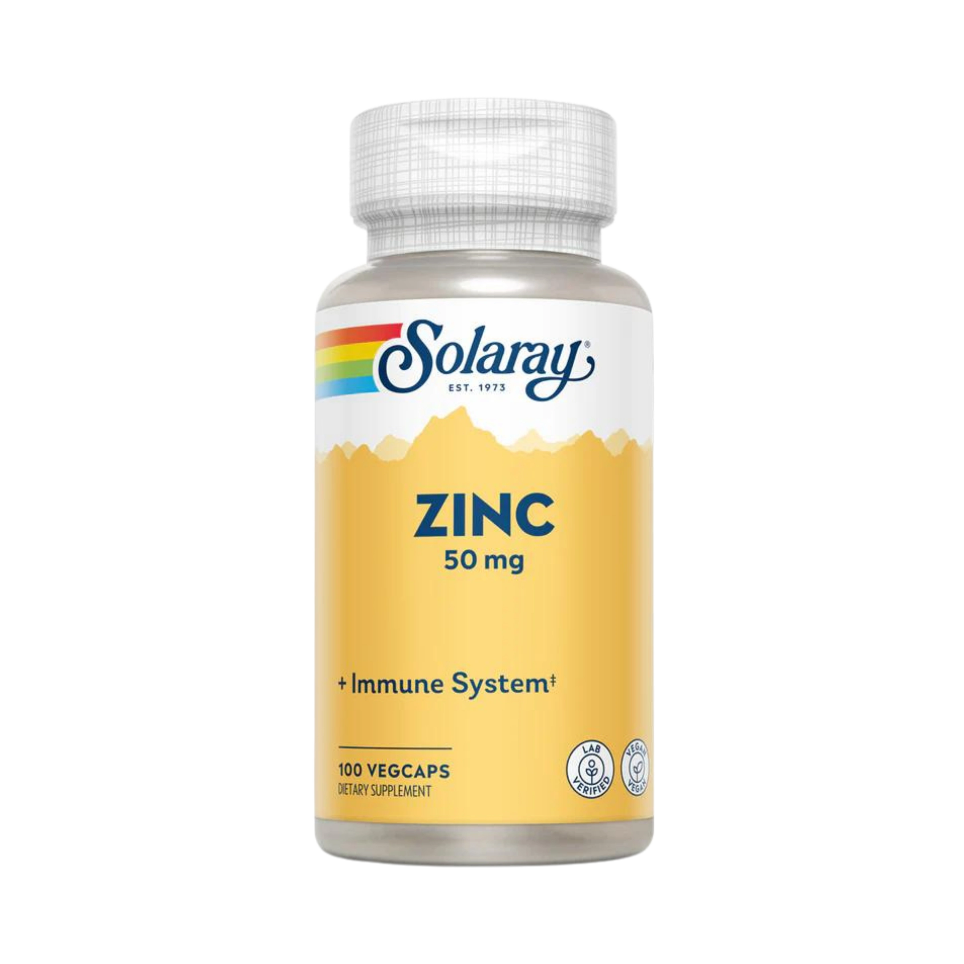 Solaray, Zinc, 50 Mg, 100 Capsules