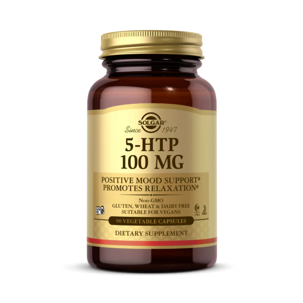 Solgar, 5-HTP, 100 Mg, 90 Vegetable Capsules