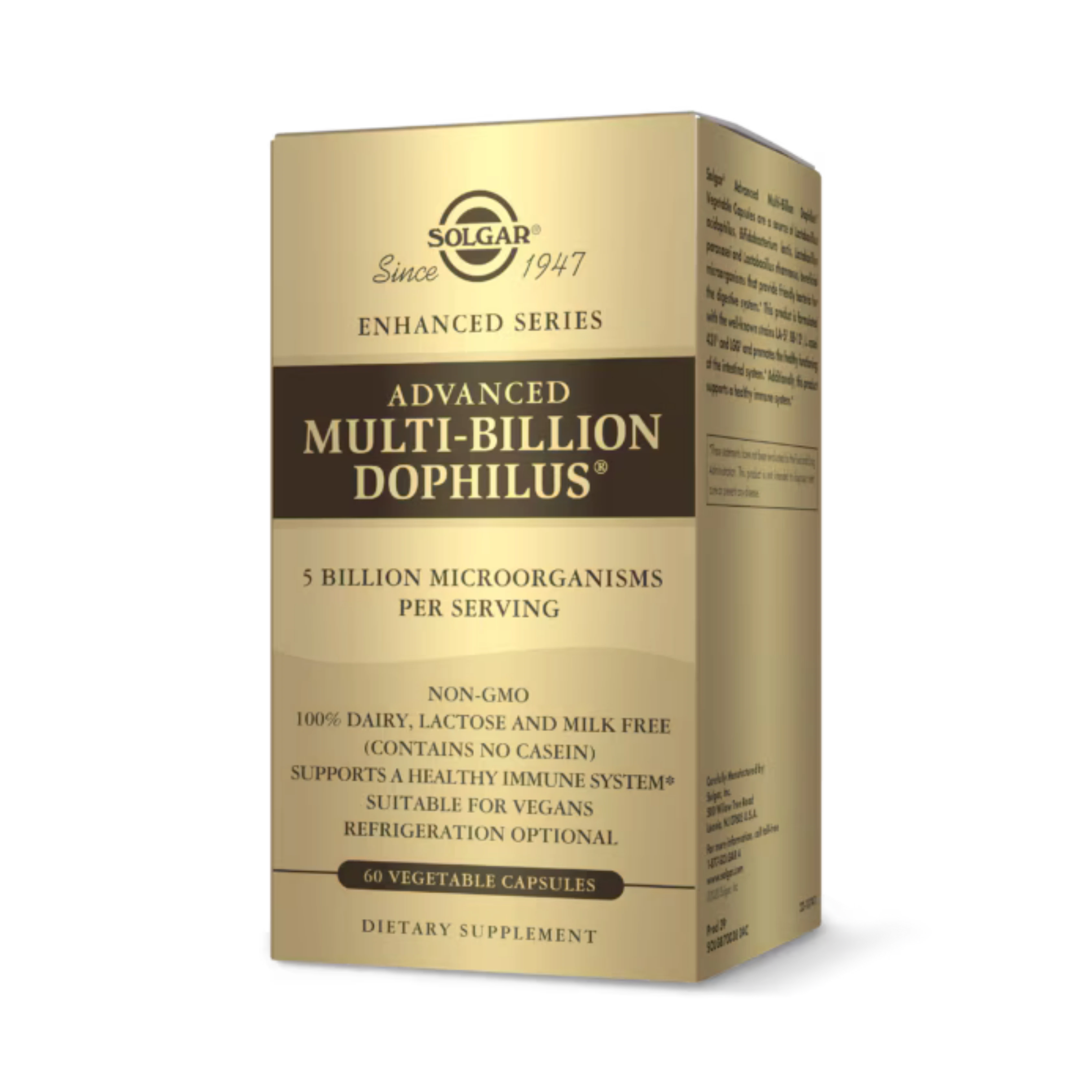Solgar, Advanced Multi-Billion Dophilus, 60 Vegetable Capsules