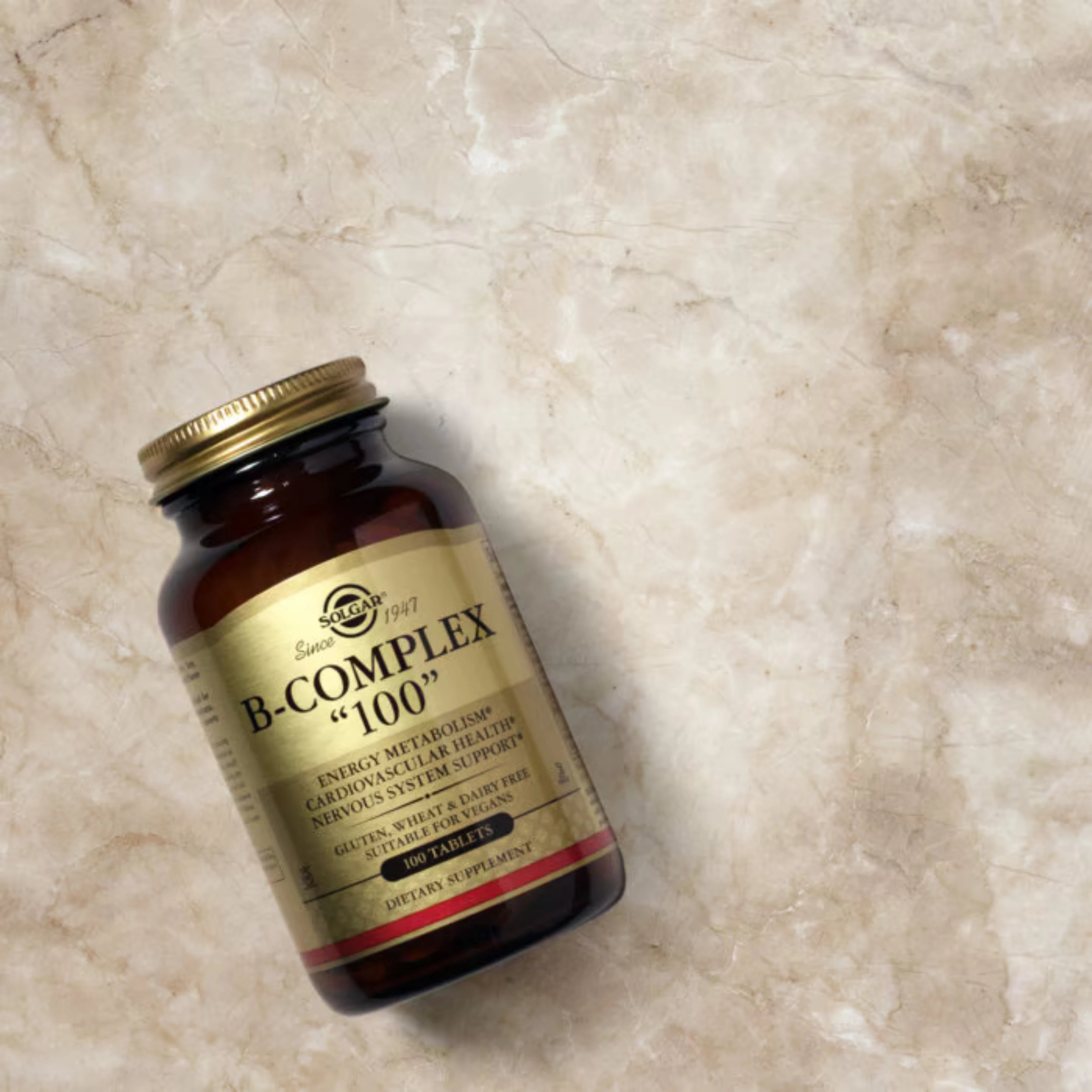 Solgar, B-Complex "100", 100 Tablets