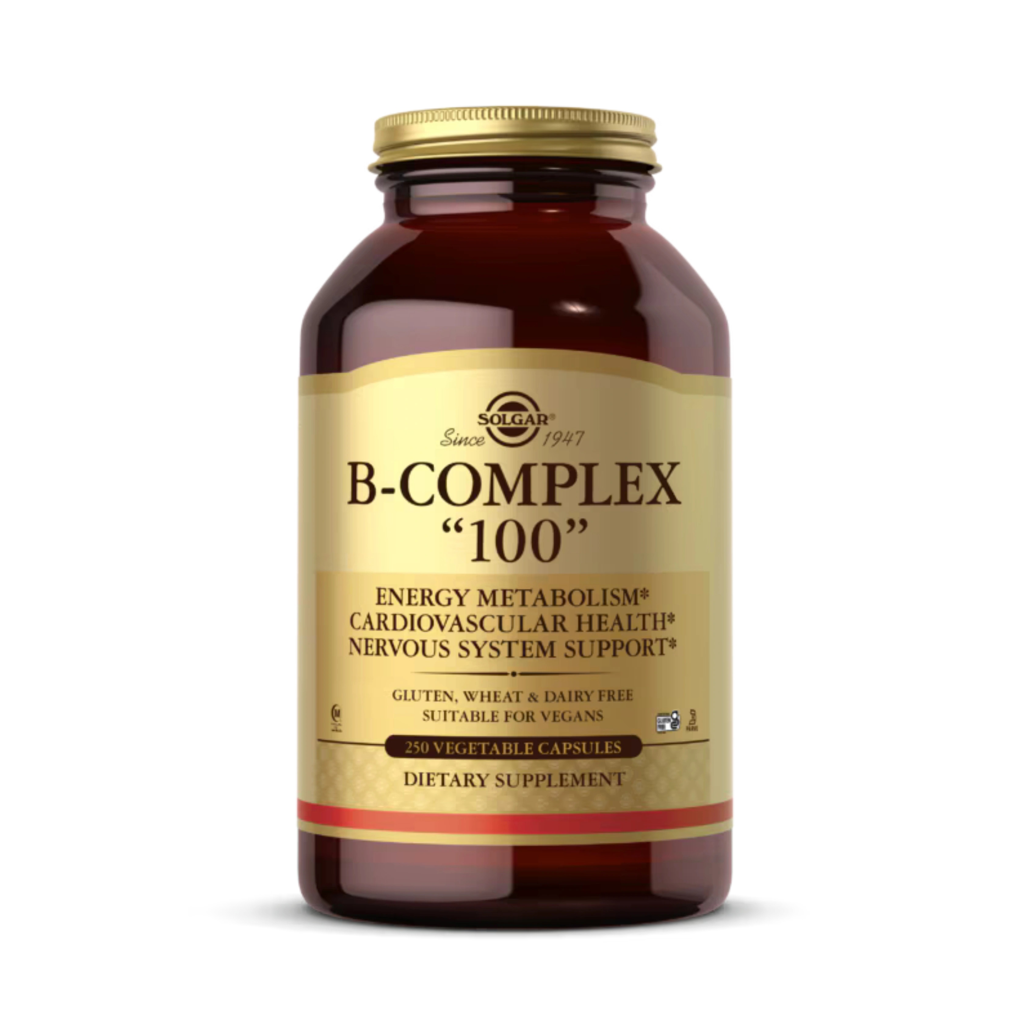 Solgar, B-Complex "100", 250 Tablets