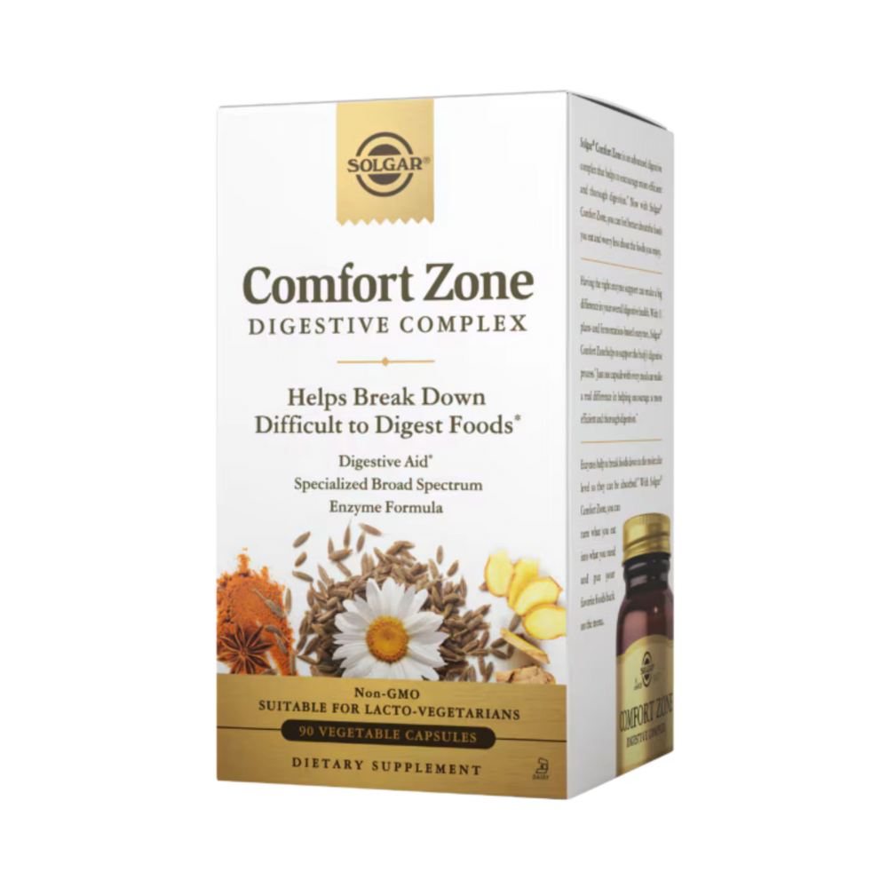 Solgar, Comfort Zone Digestive Complex, 90 Vegetable Capsules