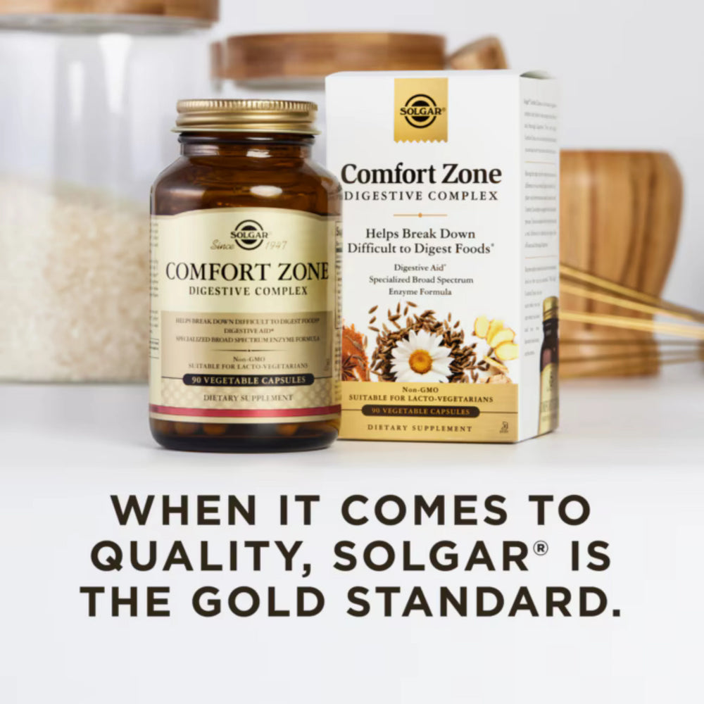 Solgar, Comfort Zone Digestive Complex, 90 Vegetable Capsules