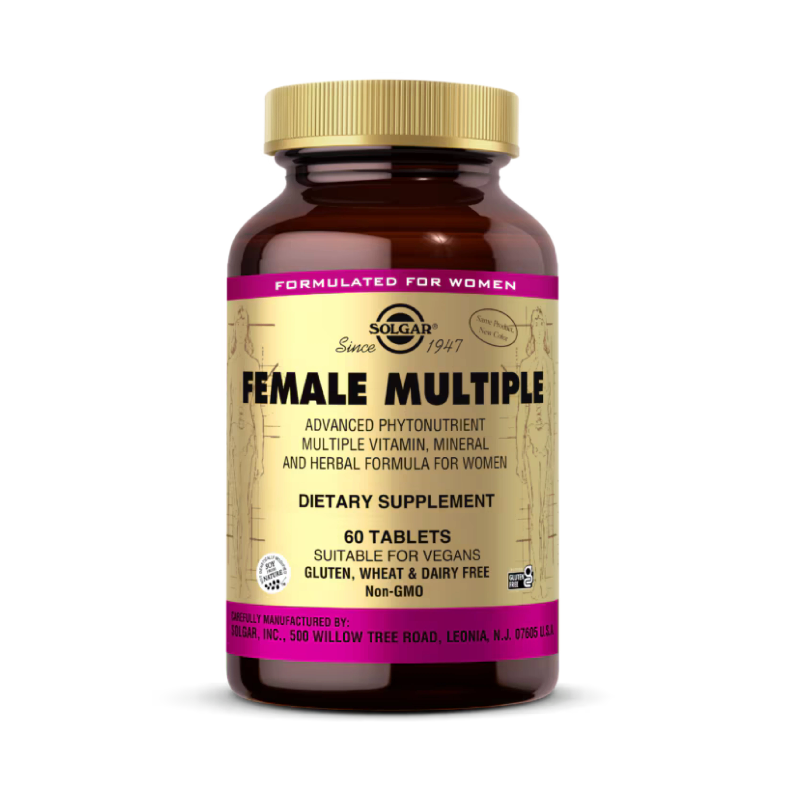 Solgar, Female Multiple, 60 Tablets