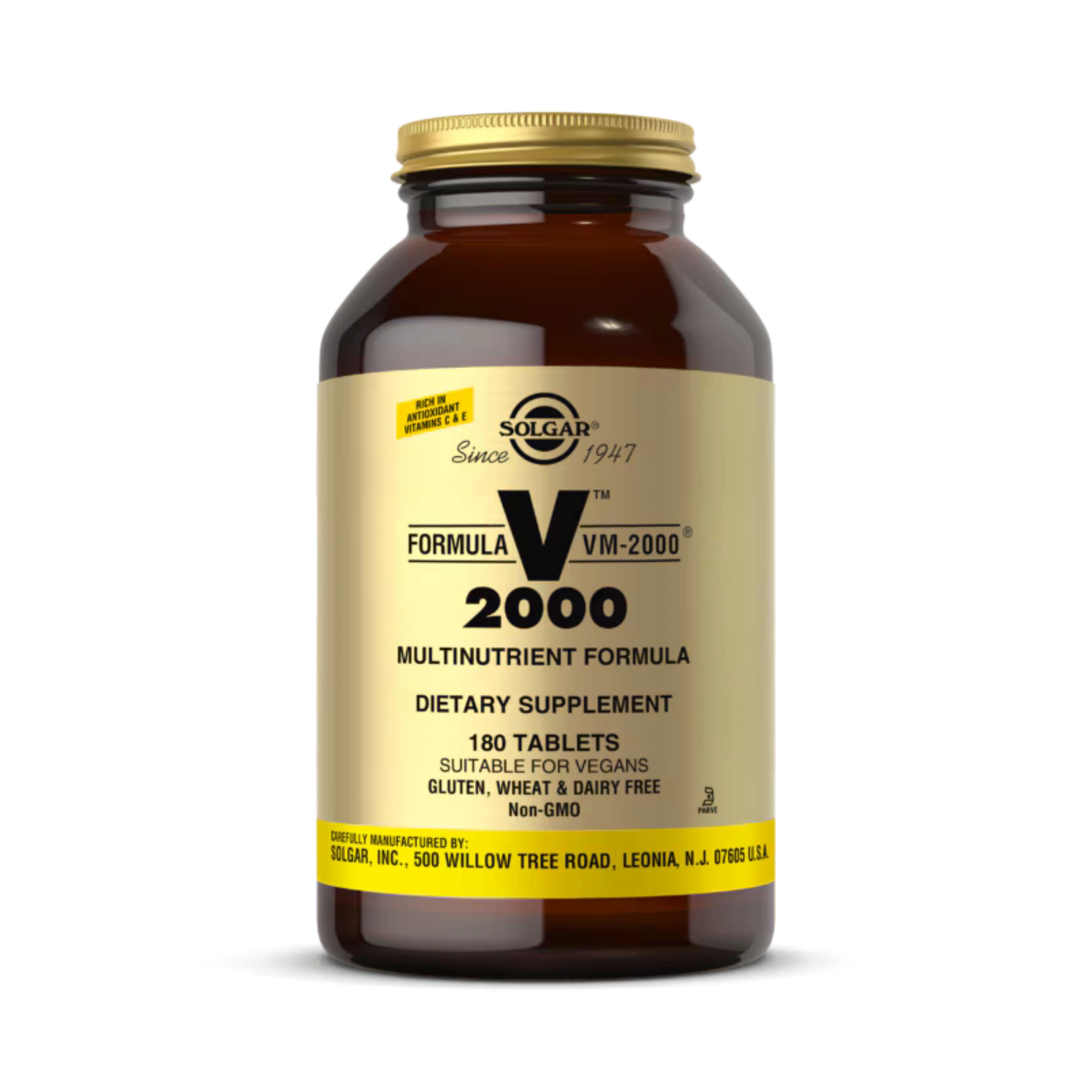 Solgar, Formula VM-2000, 180 Tablets