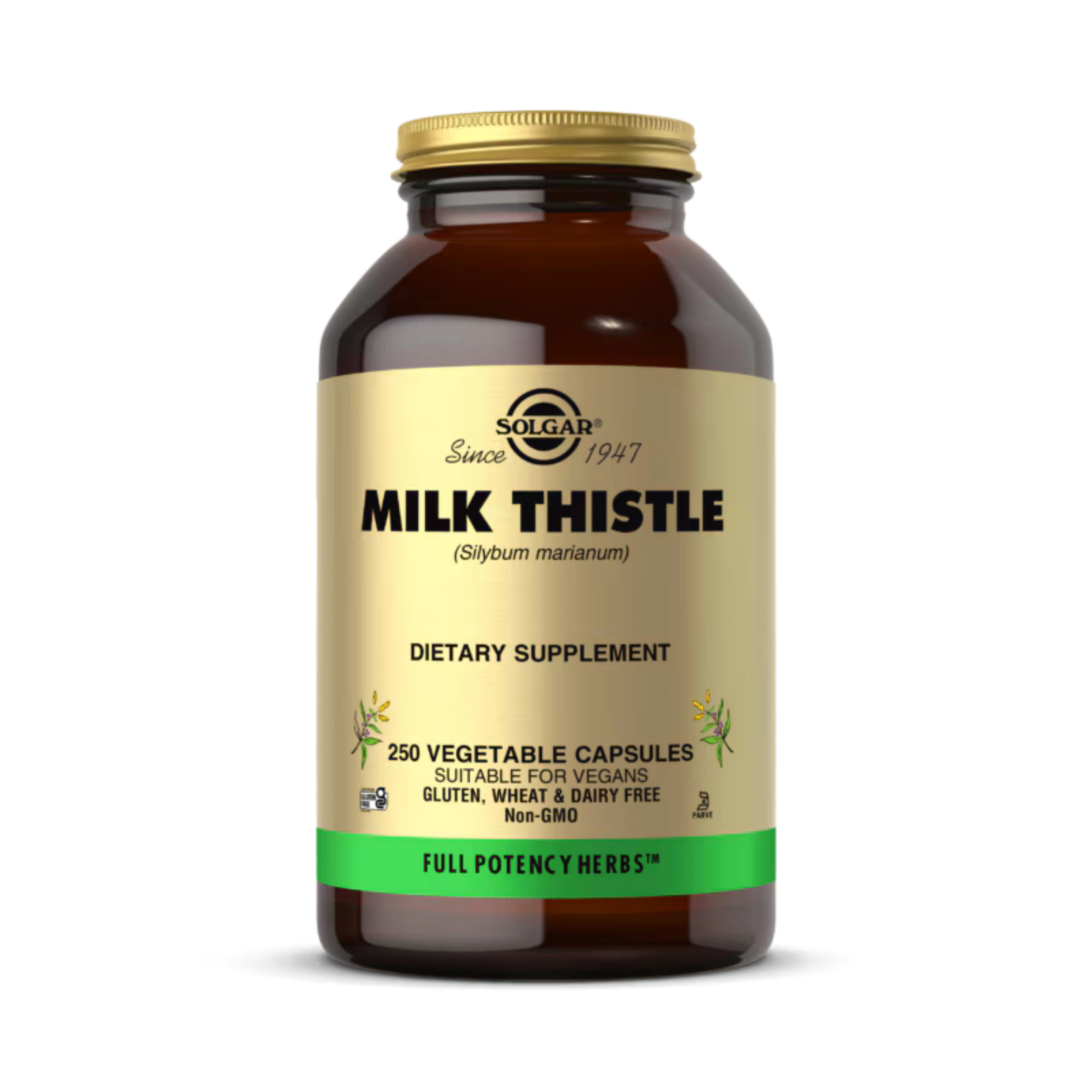 Solgar, FP Milk Thistle, 250 Vegetable Capsules