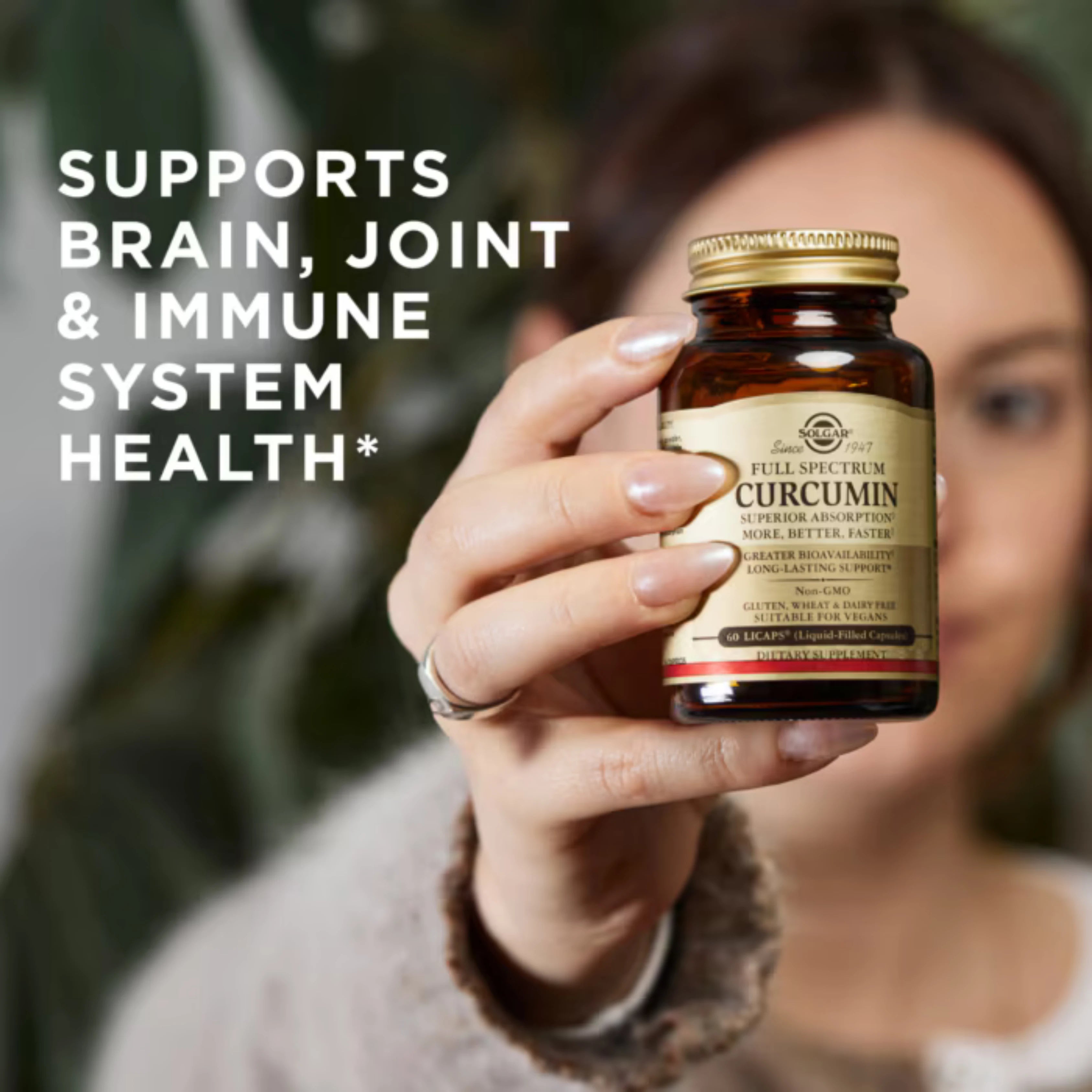 Solgar, Full Spectrum Curcumin, 60 Liquid Filled Capsules