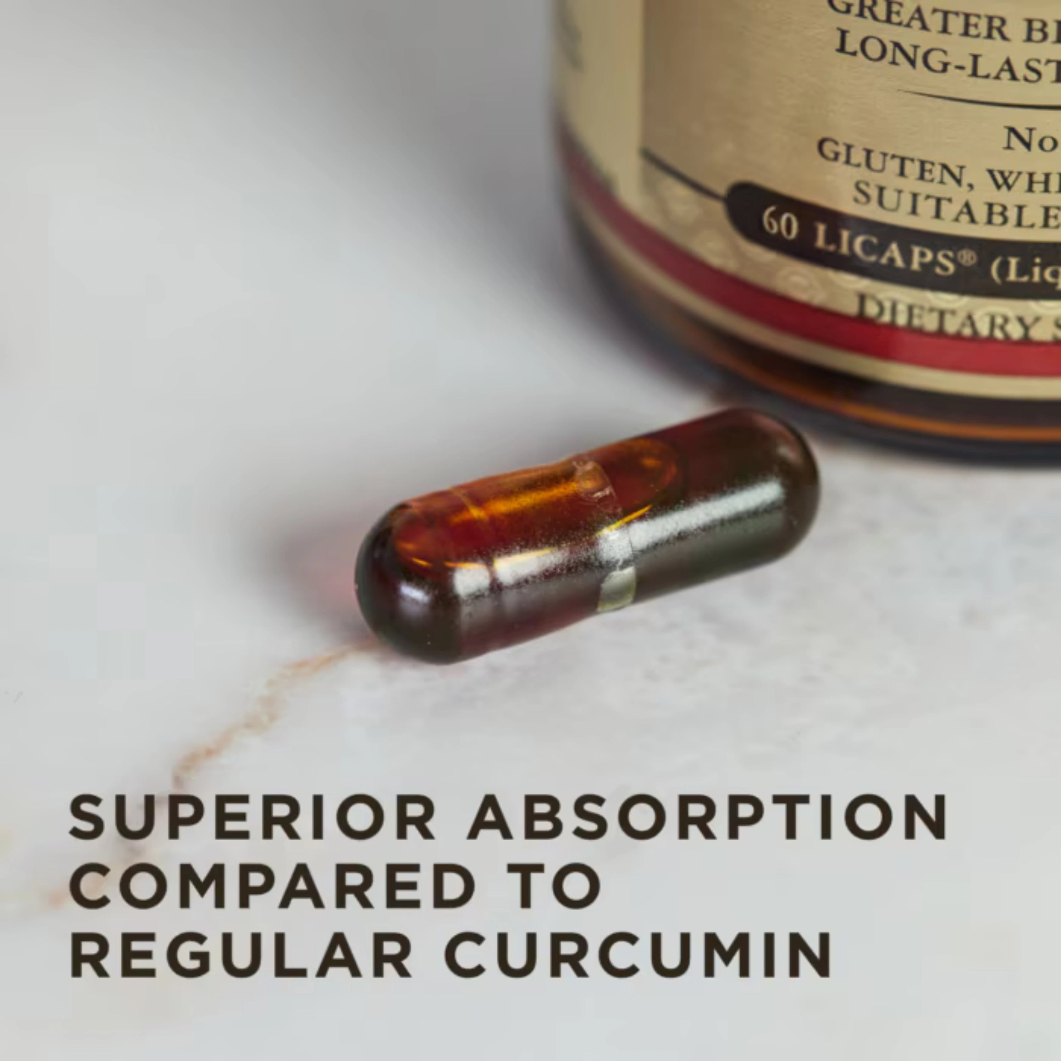 Solgar, Full Spectrum Curcumin, 60 Liquid Filled Capsules