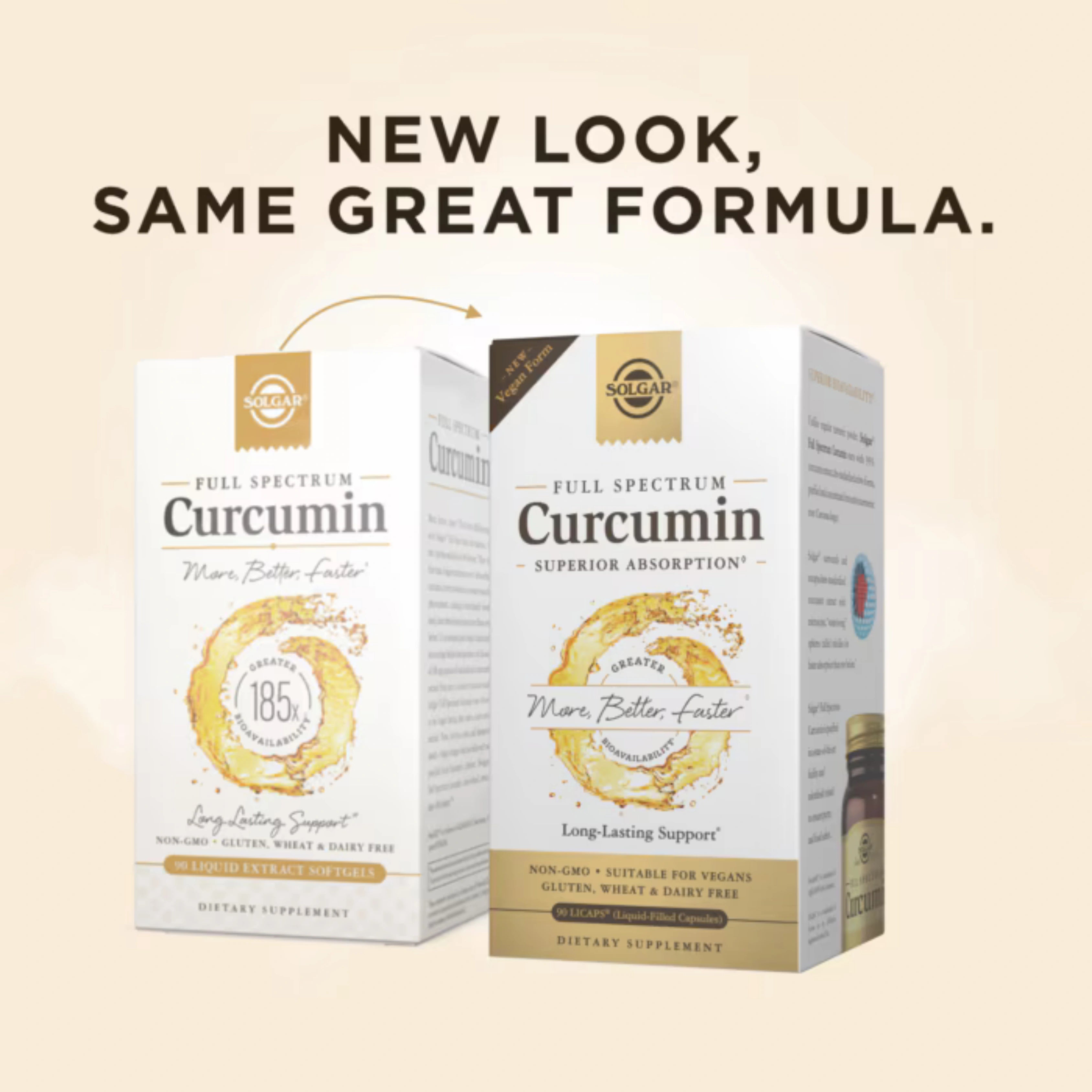 Solgar, Full Spectrum Curcumin, 90 Liquid Filled Capsules