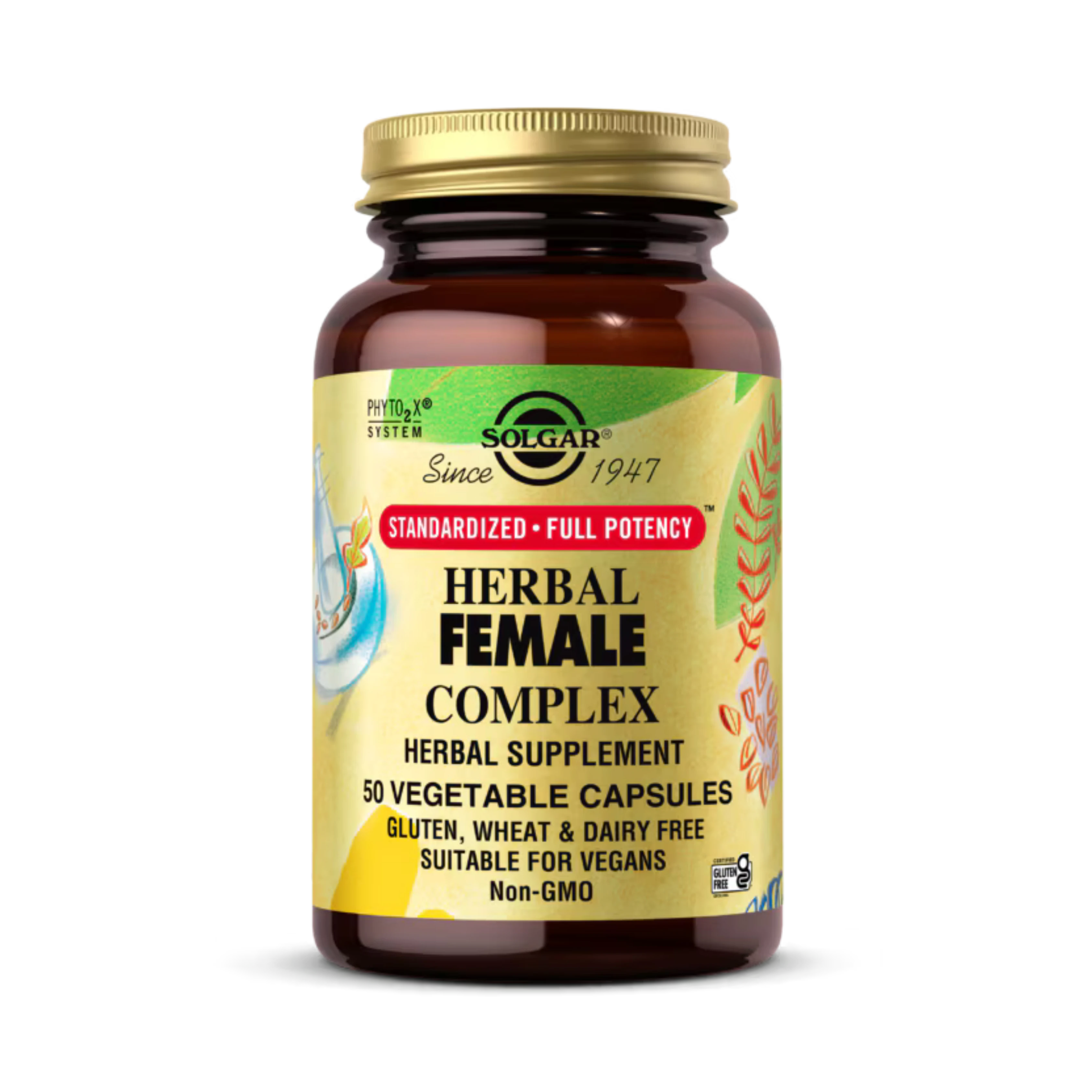 Solgar, Herbal Female Complex, 50 Vegetable Capsules