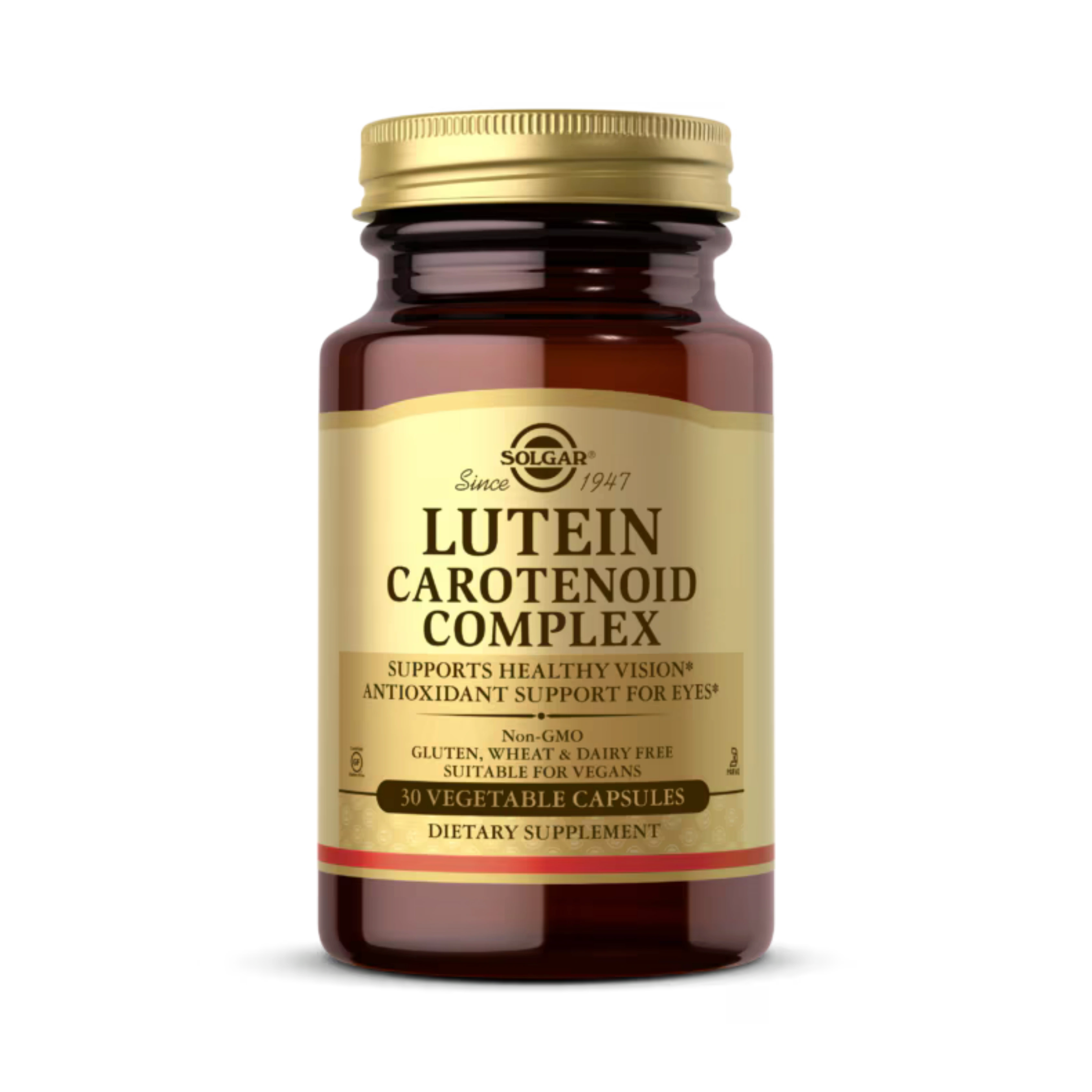 Solgar, Lutein Carotenoid Complex, 30 Vegetable Capsules