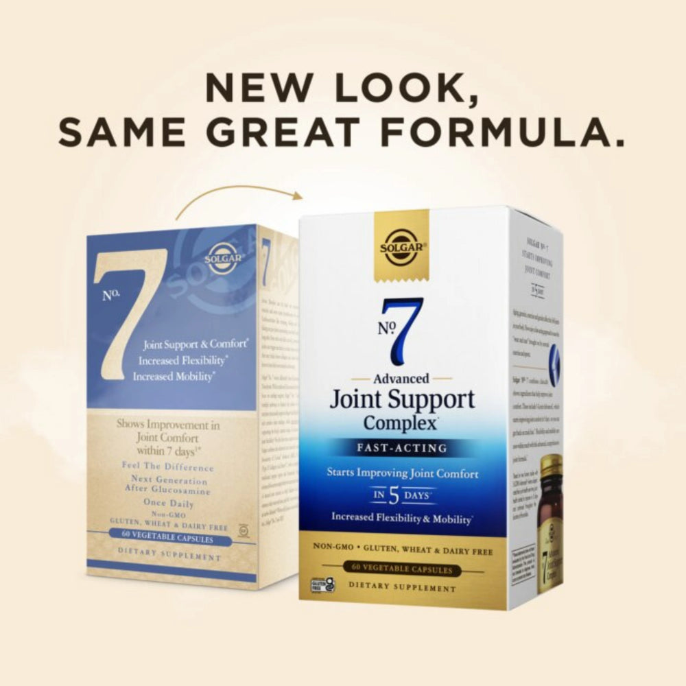 Solgar, No.7, Advanced Joint Support Complex, 60 Vegetable Capsules