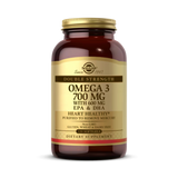 Solgar, Omega-3, EPA & DHA, Double Strength, 700 Mg, 120 Softgels
