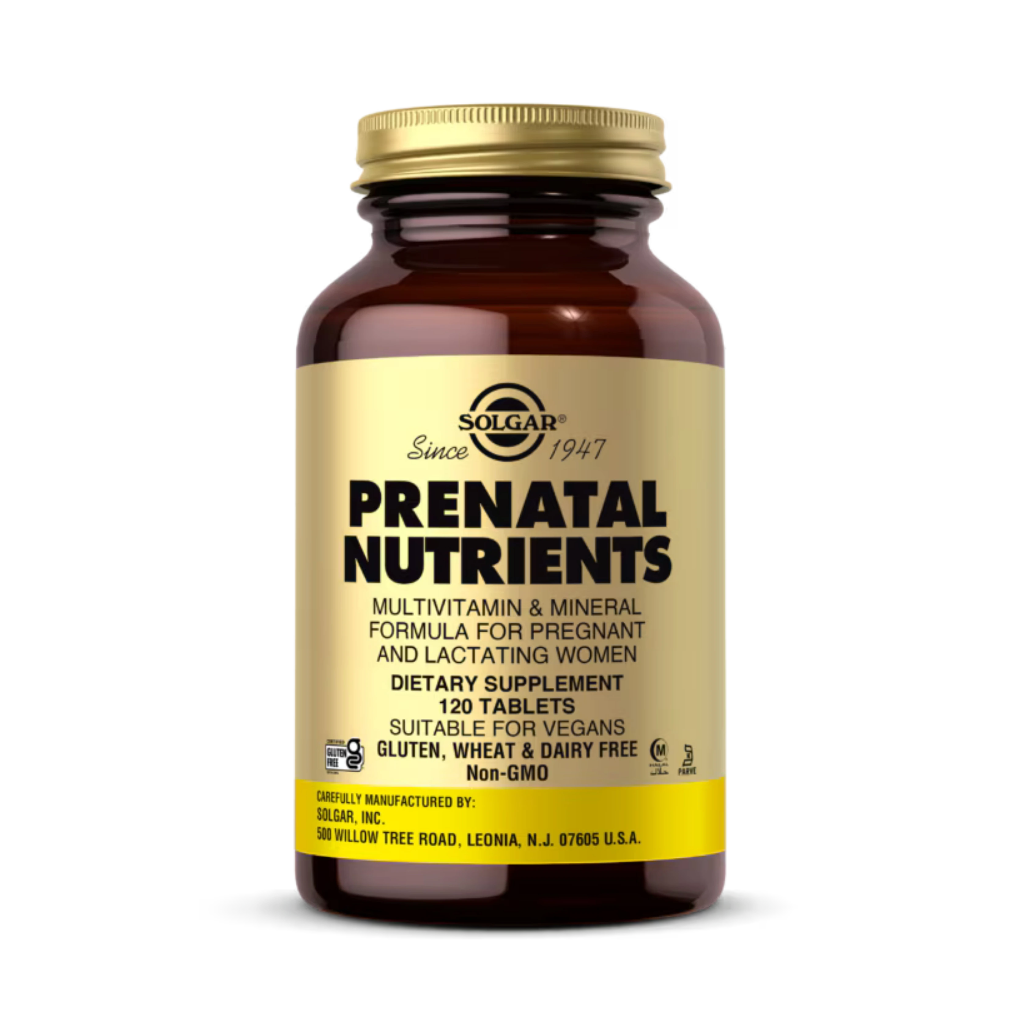 Solgar, Prenatal Nutrients, 120 Tablets