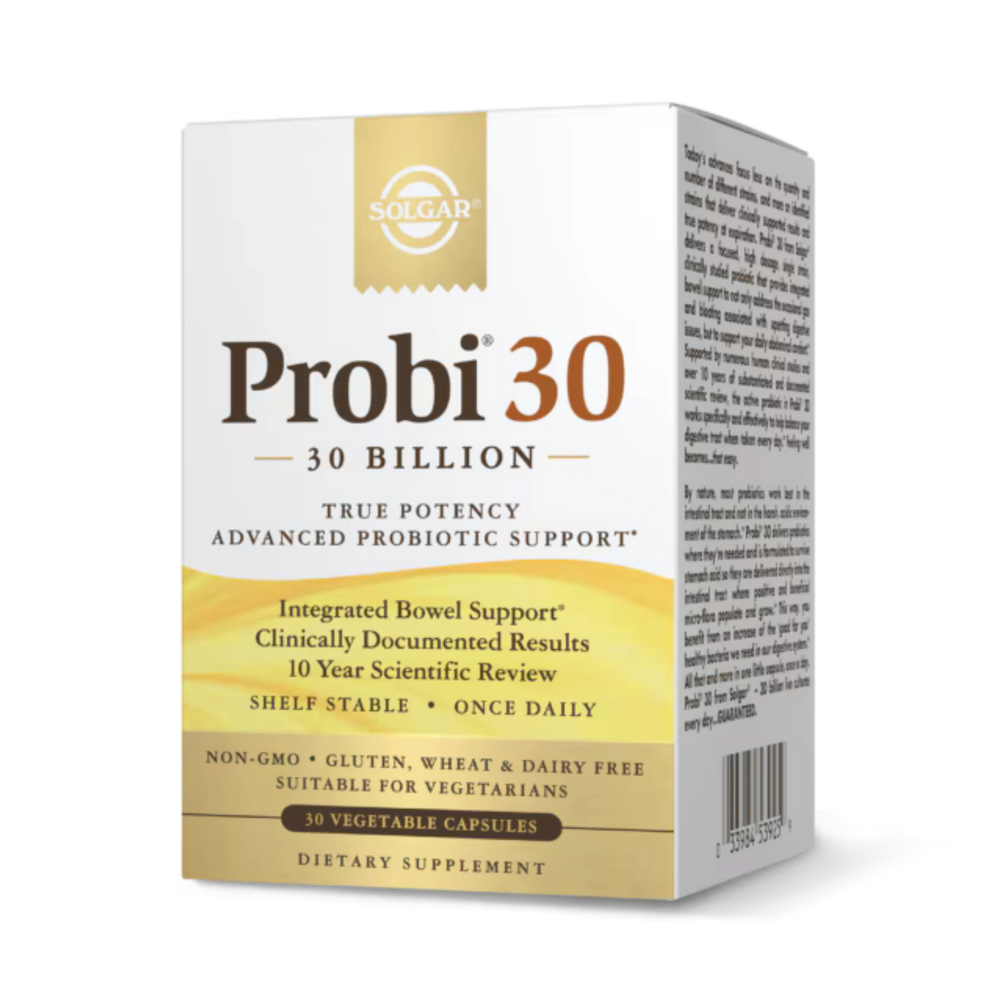 Solgar, Probi 30 Billion, 30 Vegetable Capsules