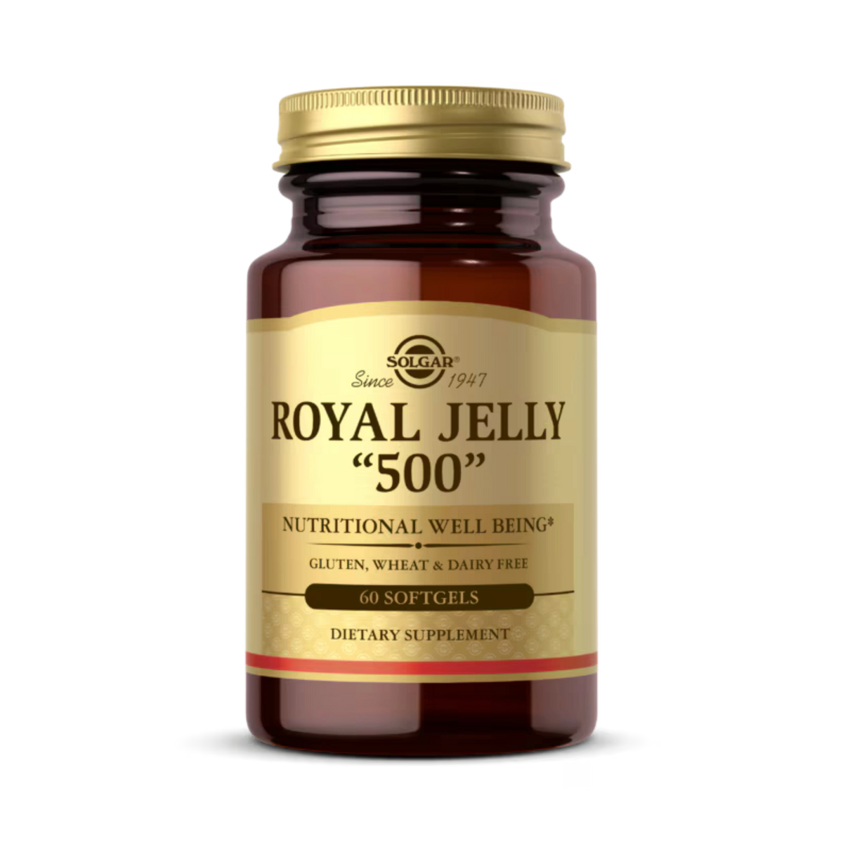 Solgar, Royal Jelly "500", 500 Mg, 60 Softgels