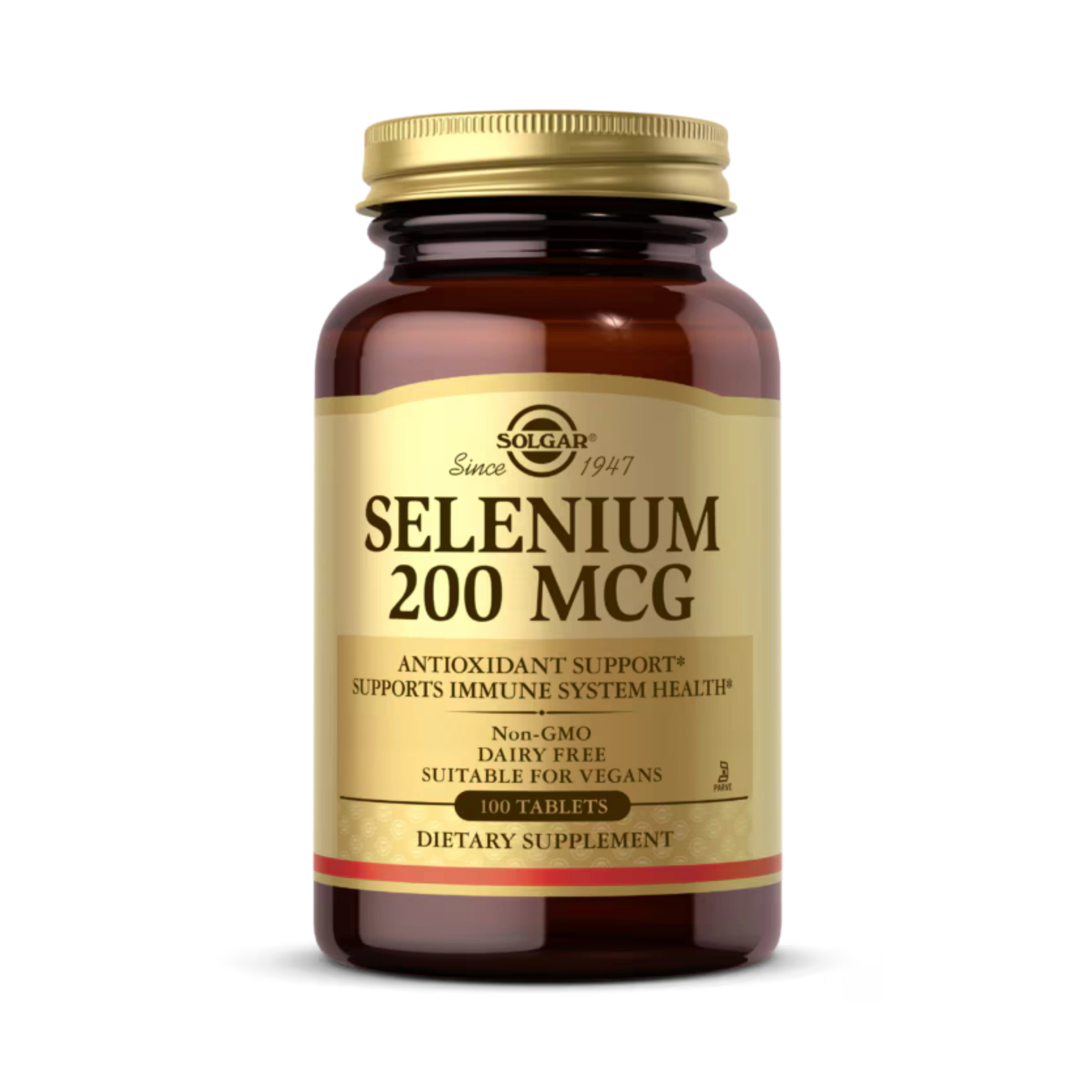 Solgar, Selenium, 200 Mcg, 100 Tablets