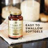 Solgar, Vitamin D 3 (Cholecalciferol), 25 Mcg (1,000 IU), 250 Softgels