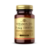 Solgar, Vitamin D3 (Cholecalciferol) 25 Mcg (1000 IU), 90 Tablets
