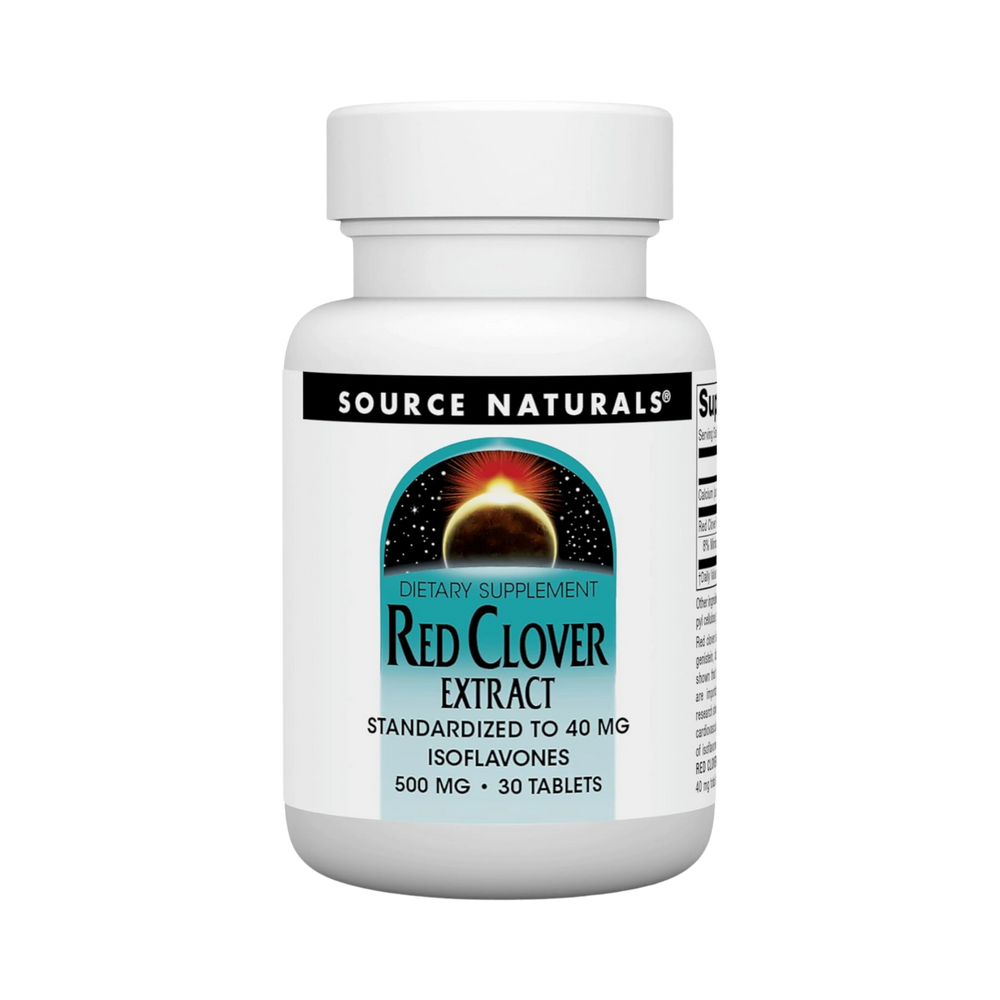 Source Natuarls, Red Clover Extract, 500 Mg, 30 Tablets