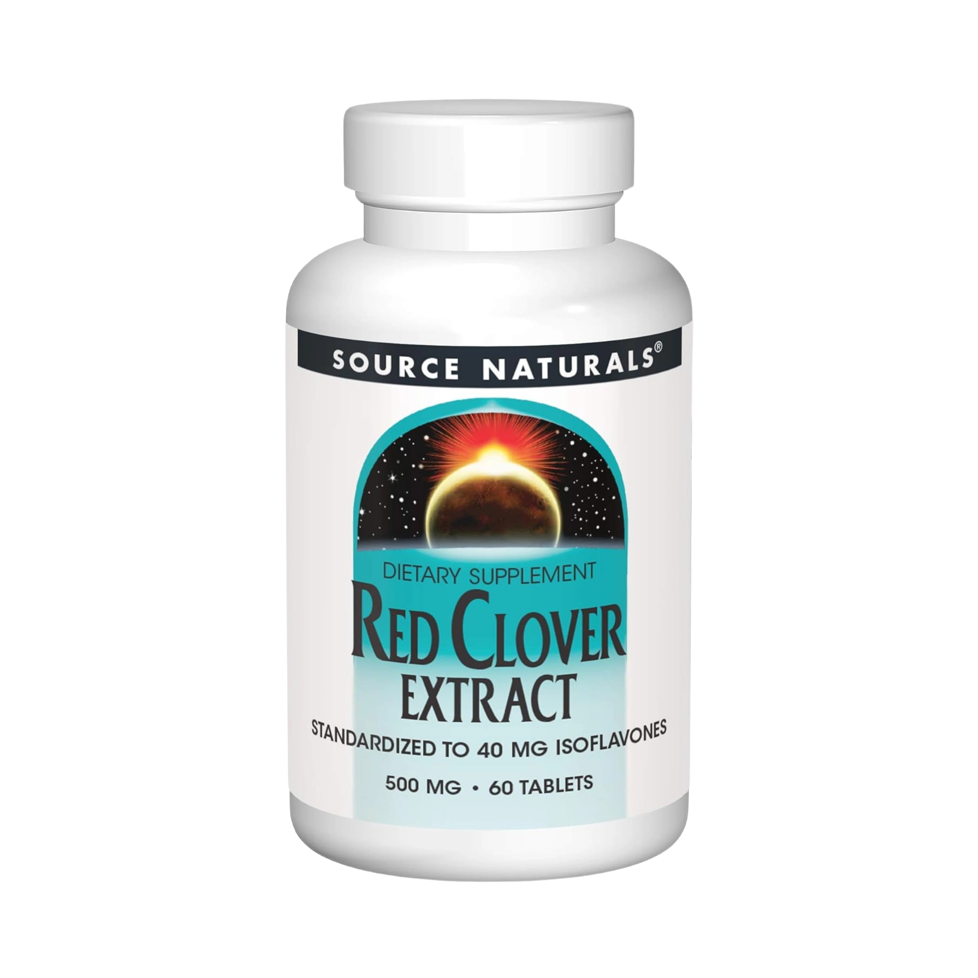 Source Natuarls, Red Clover Extract, 500 Mg, 60 Tablets