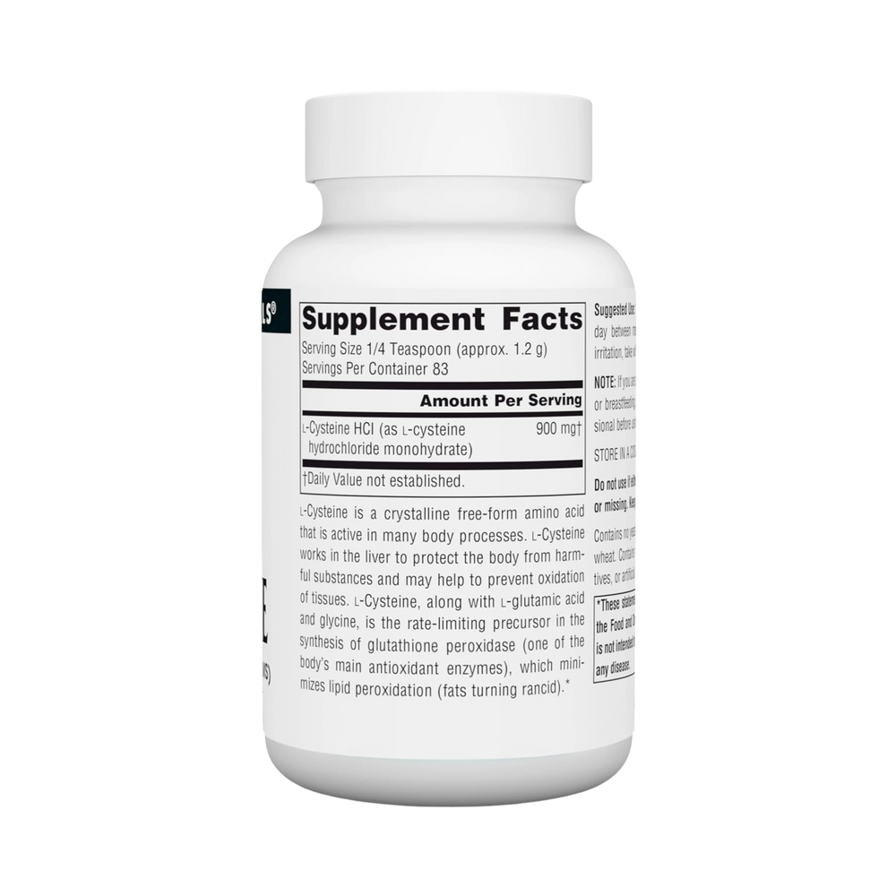 Source Natural, L-Cysteine, 3.53 Oz, Powder