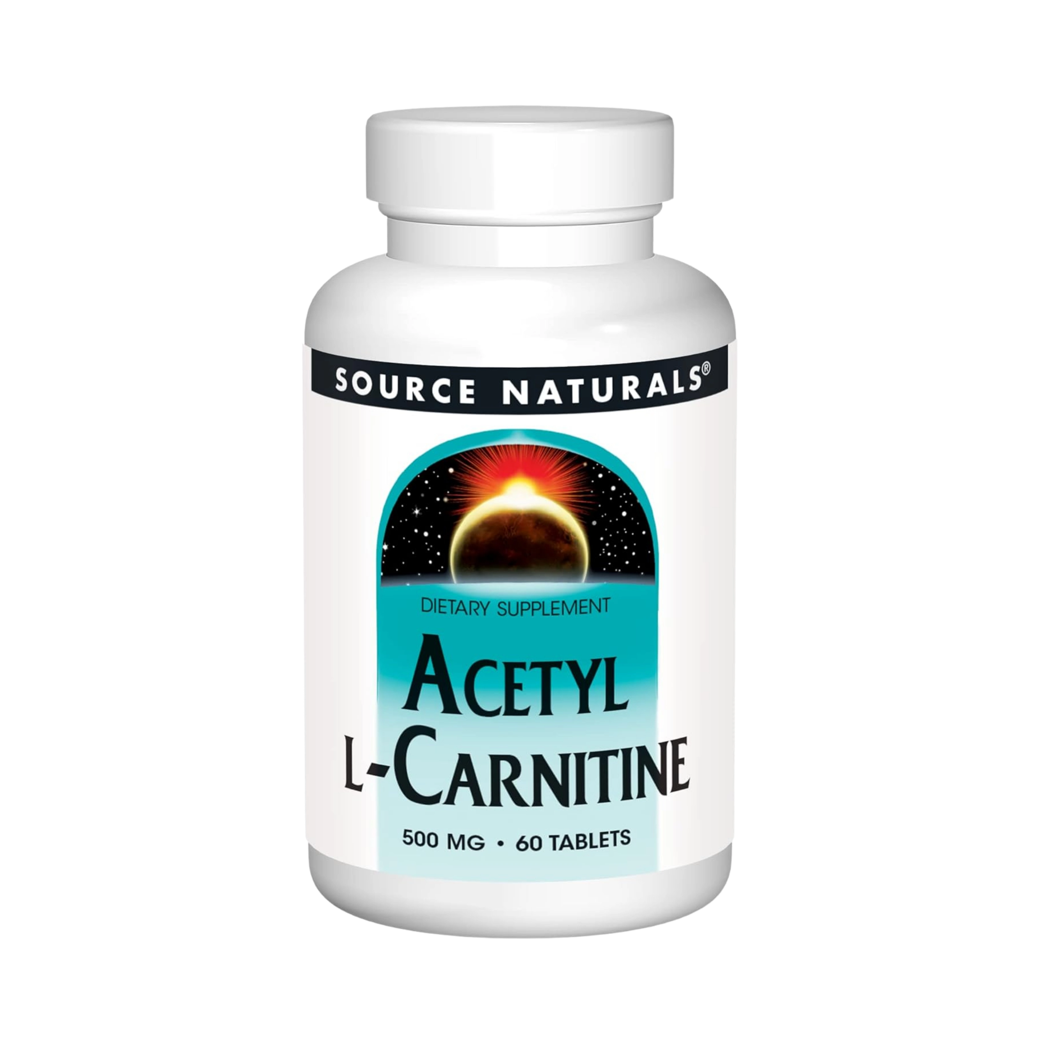 Source Naturals, Acetyl L-Carnitine, 500 Mg, 60 Tablets