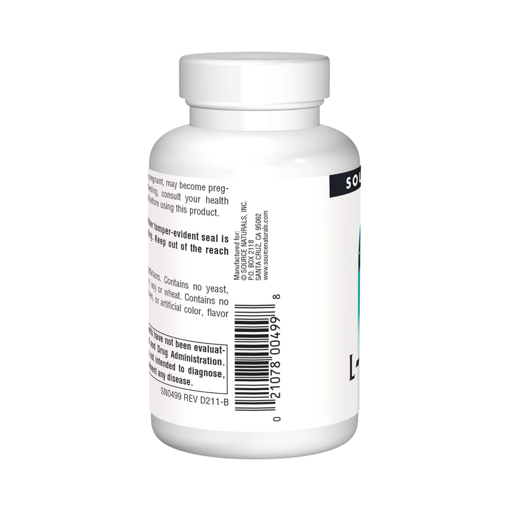 Source Naturals, Acetyl L-Carnitine, 500 Mg, 60 Tablets