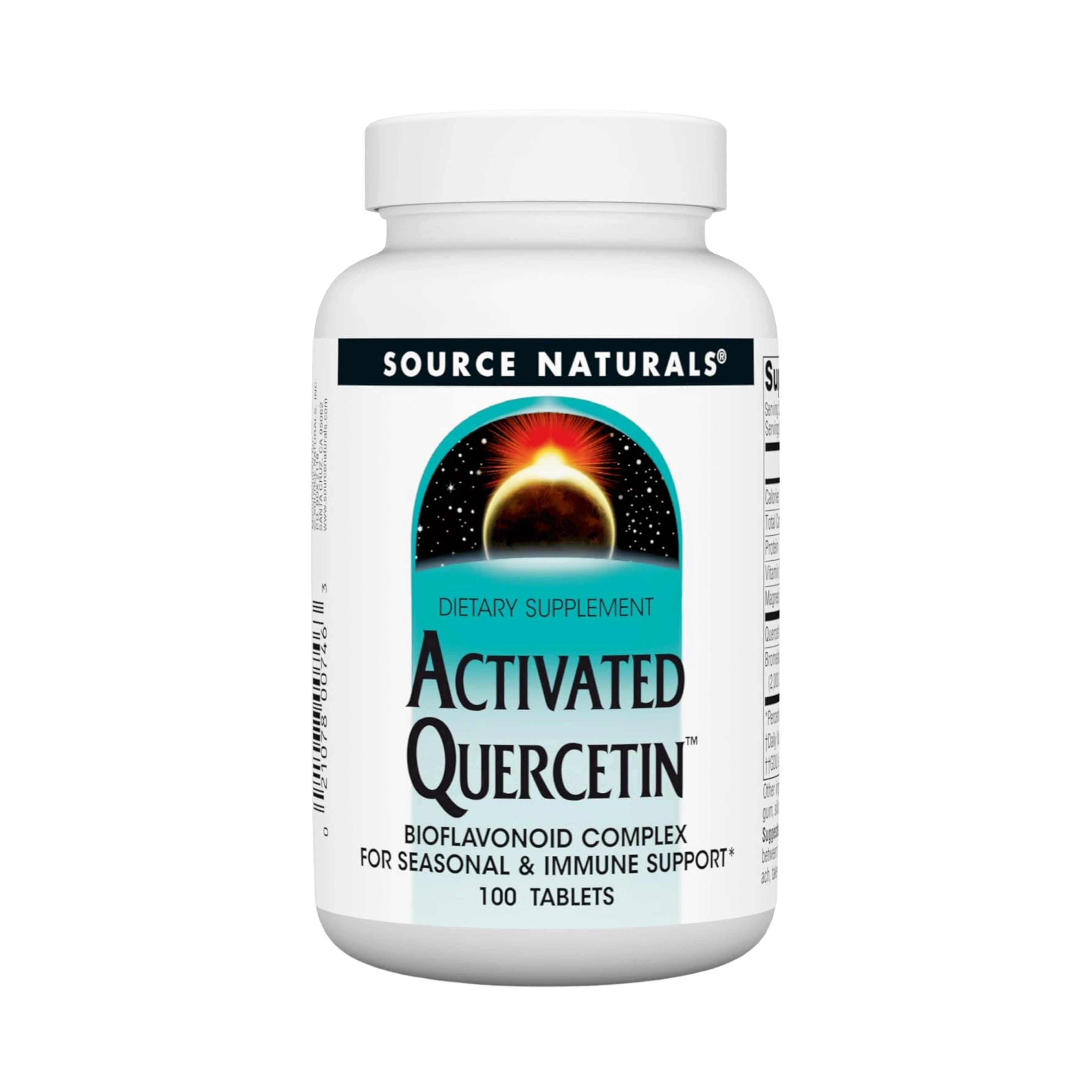 Source Naturals, Activated Quercetin, 100 Tablets