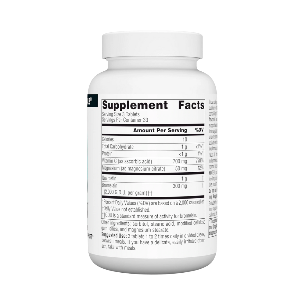 Source Naturals, Activated Quercetin, 100 Tablets