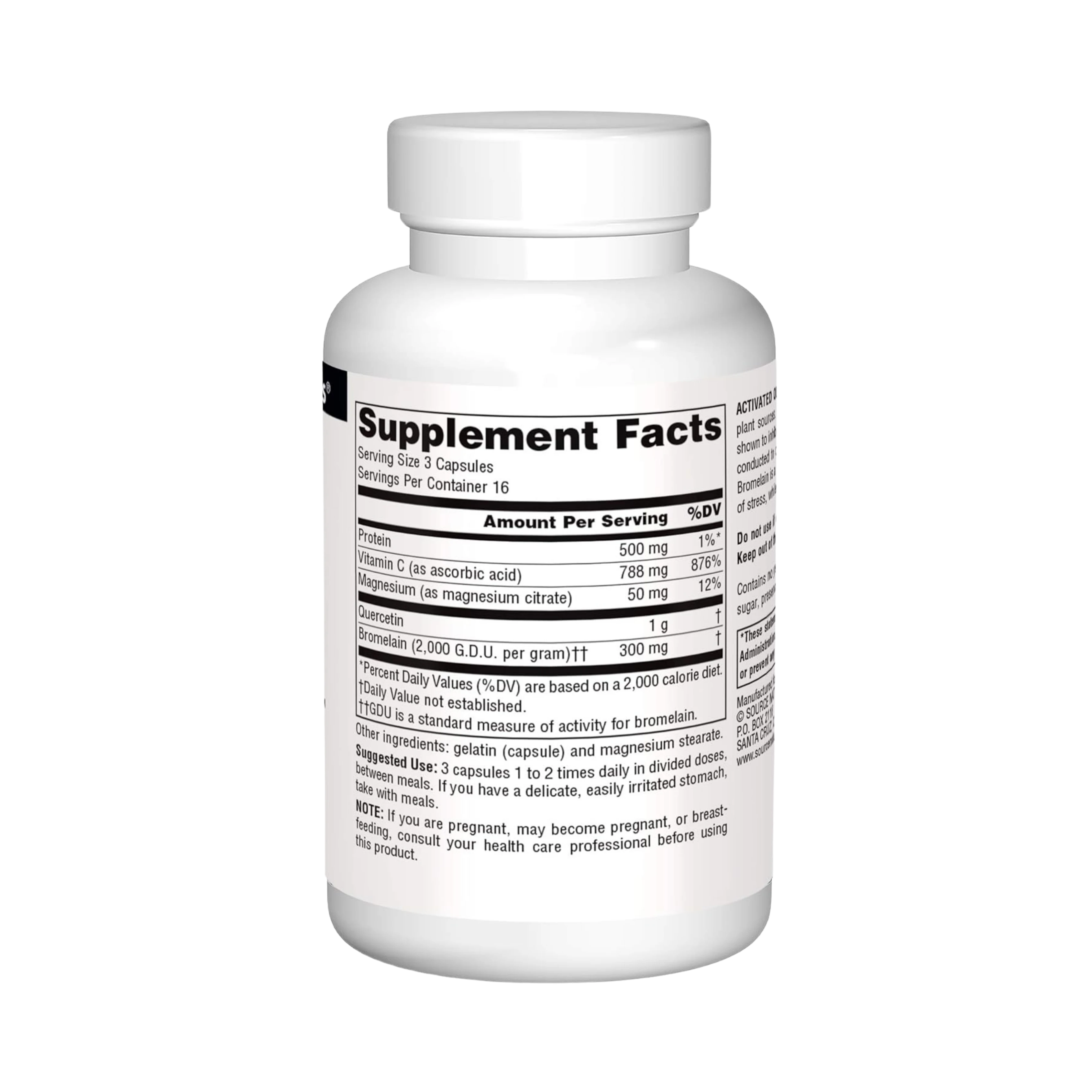 Source Naturals, Activated Quercetin, 50 Tablets