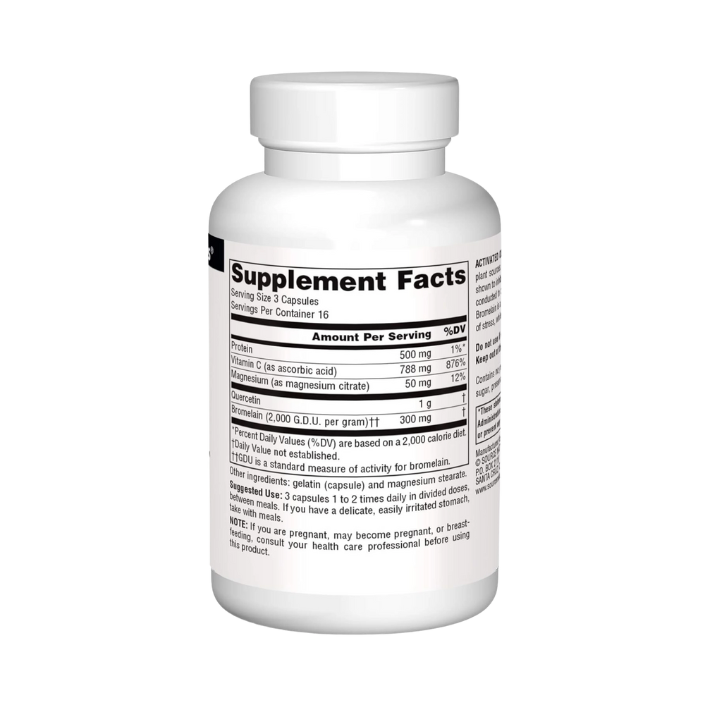 Source Naturals, Activated Quercetin, 50 Tablets