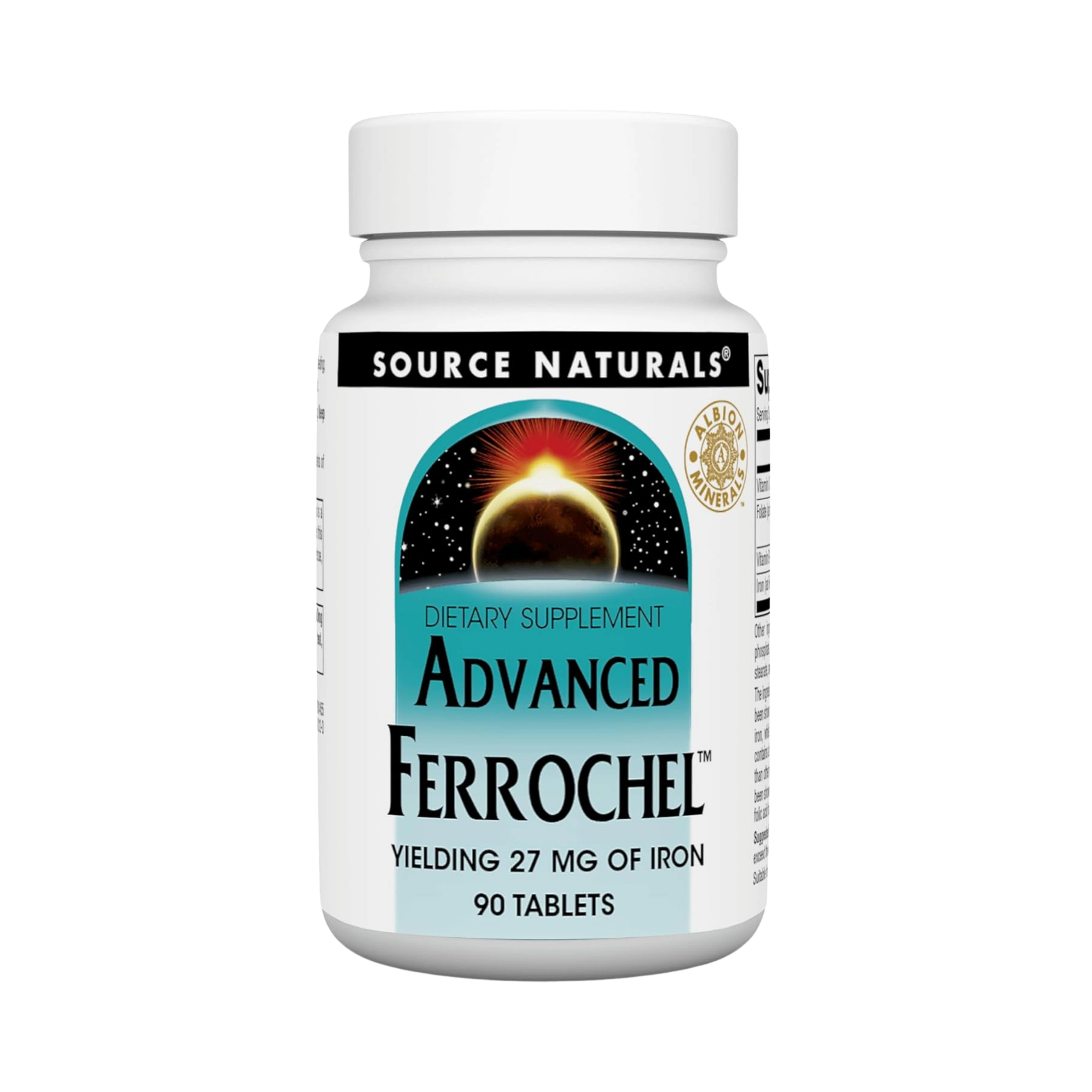 Source Naturals, Advanced Ferrochel, 90 Tablets