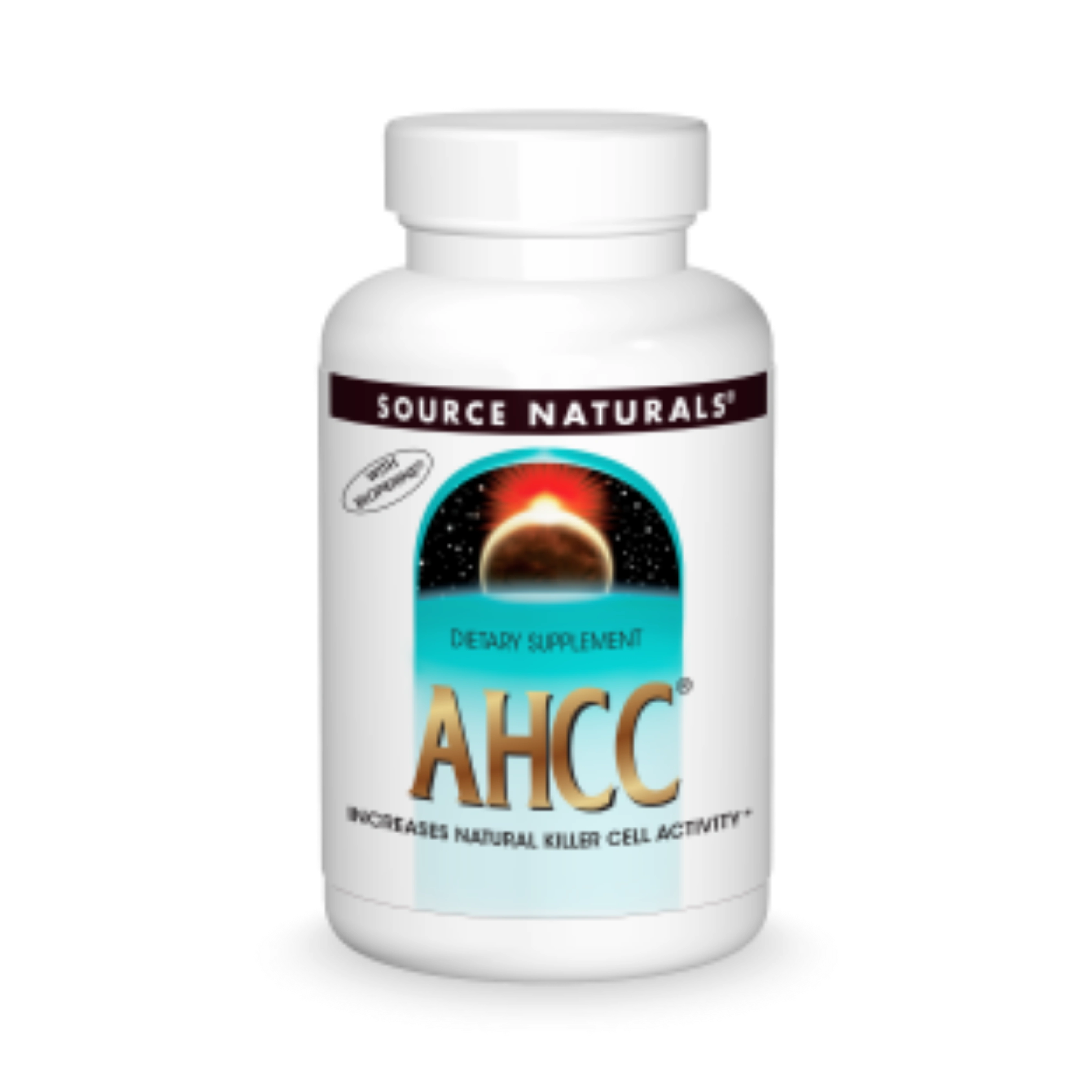 Source Naturals, AHCC® with BioPerine®, 500mg, 30 Capsule