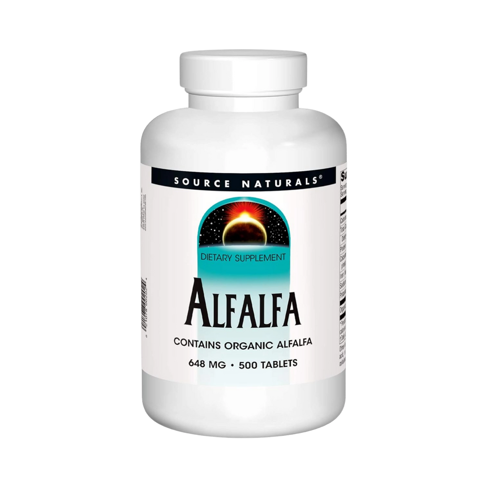 Source Naturals, Alfalfa, 648 Mg, 500 Tablets