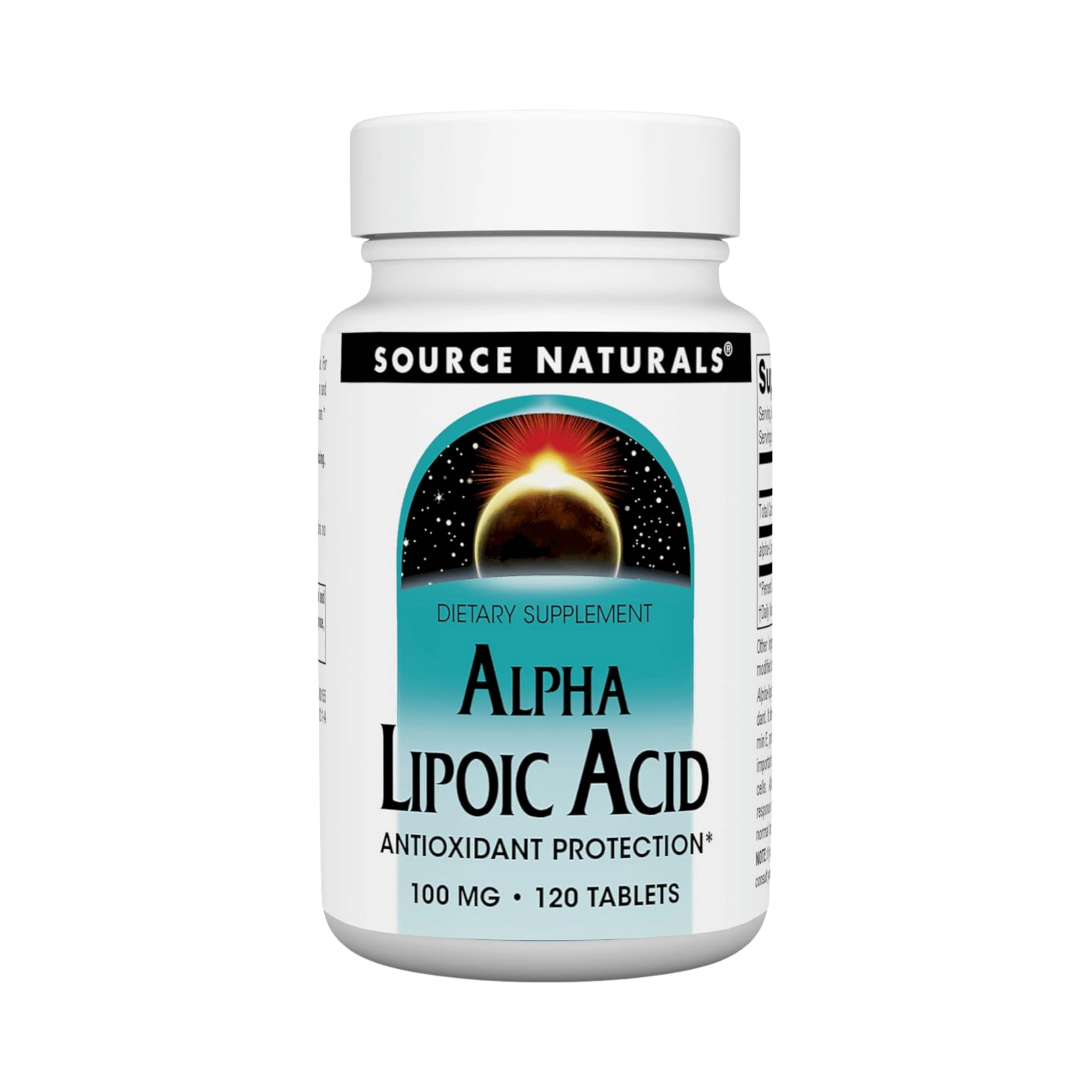 Source Naturals, Alpha Lipoic Acid, 100 Mg, 120 Tablets