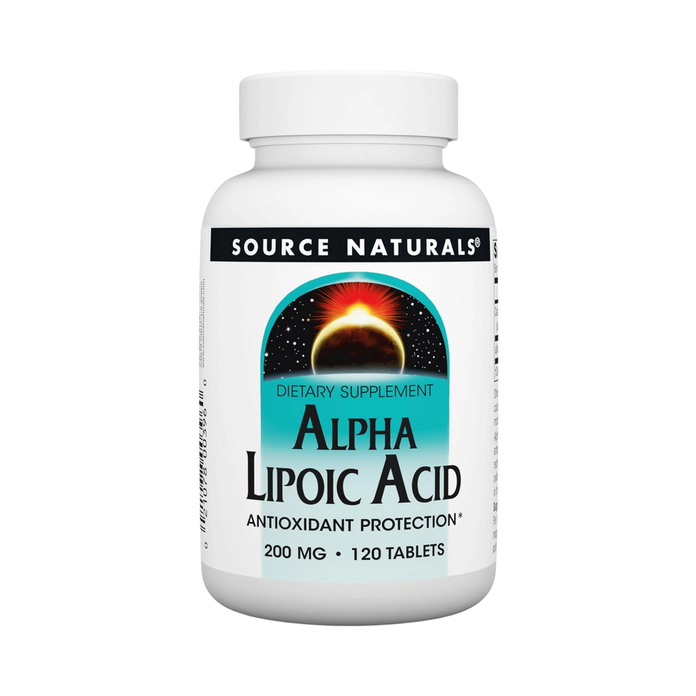 Source Naturals, Alpha Lipoic Acid, 200 Mg, 120 Tablet