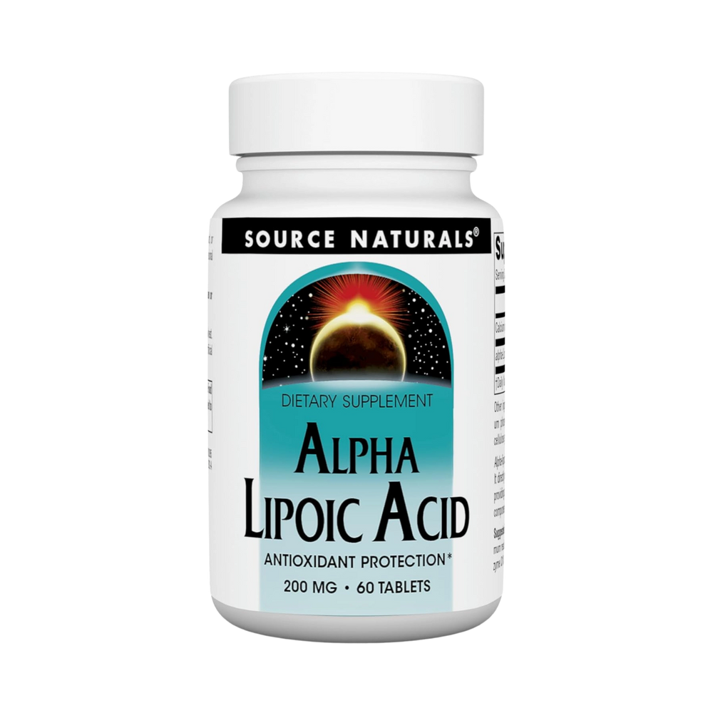 Source Naturals, Alpha Lipoic Acid, 200 Mg, 60 Tablets