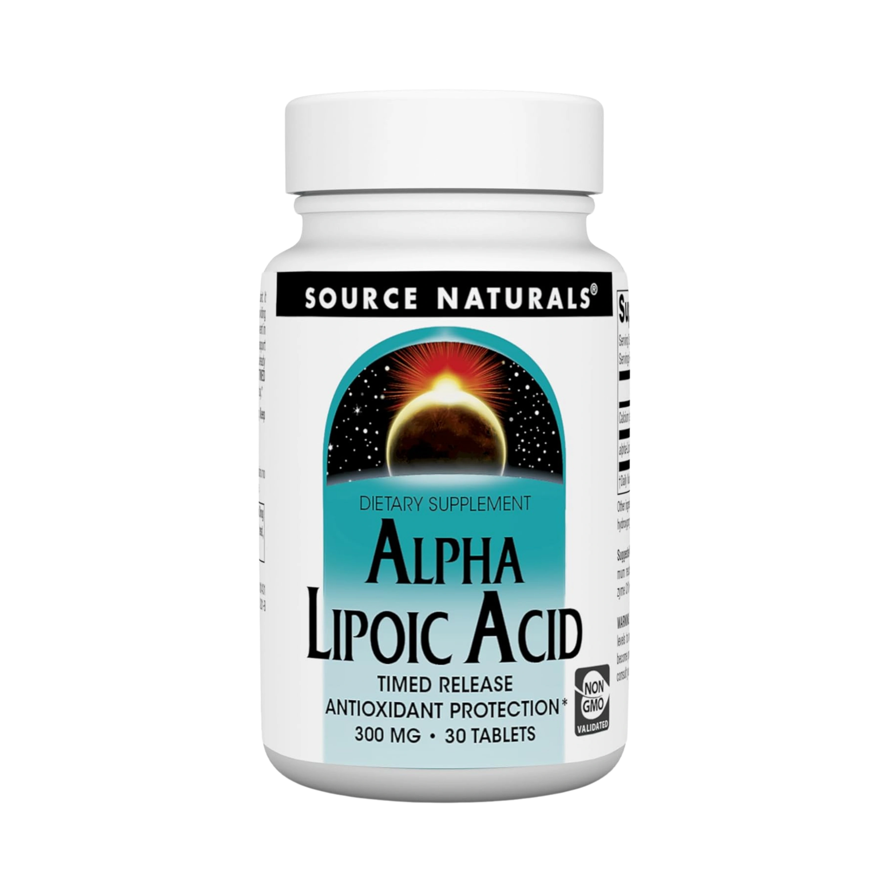 Source Naturals, Alpha Lipoic Acid, 300 Mg, 30 Time Release Tablets