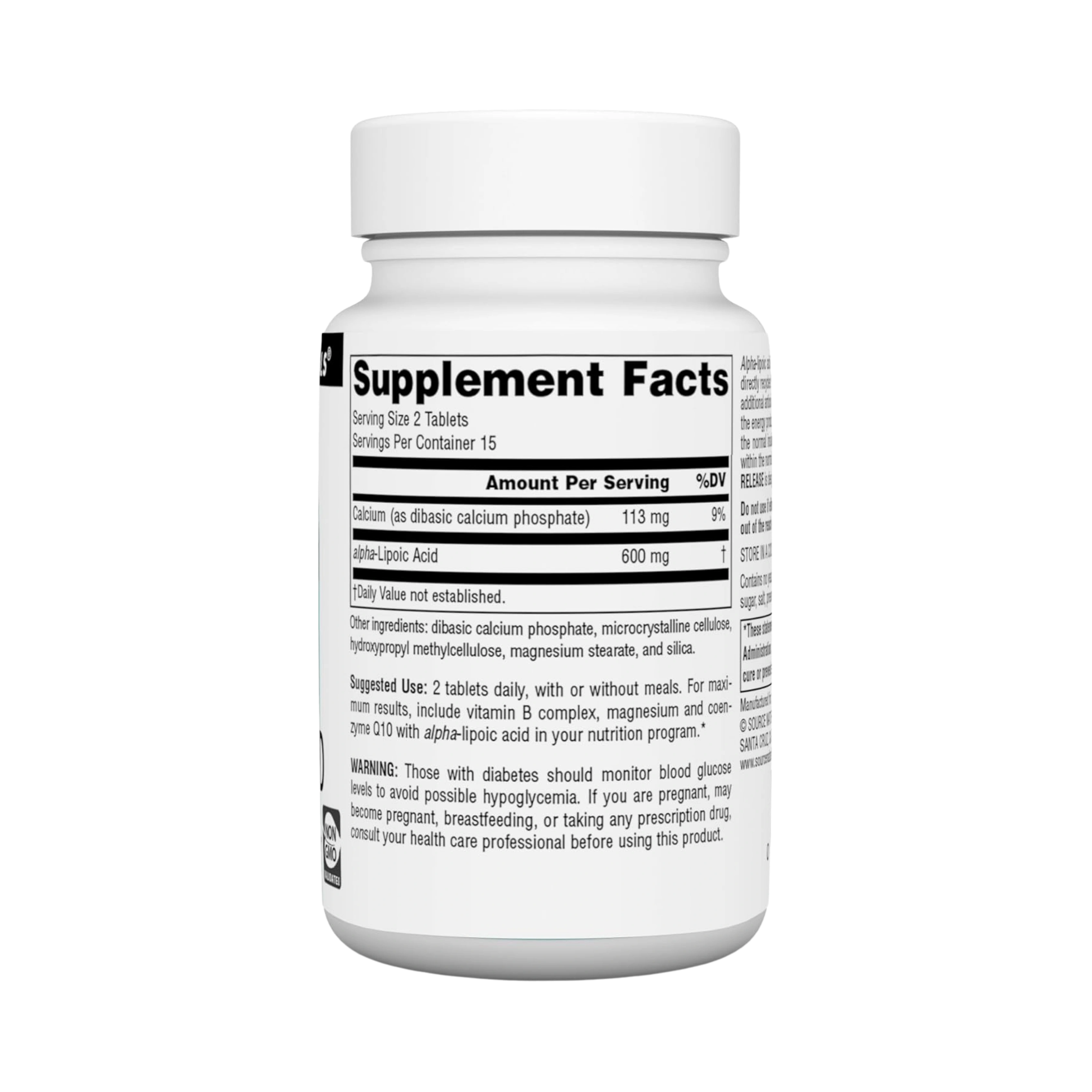Source Naturals, Alpha Lipoic Acid, 300 Mg, 30 Time Release Tablets