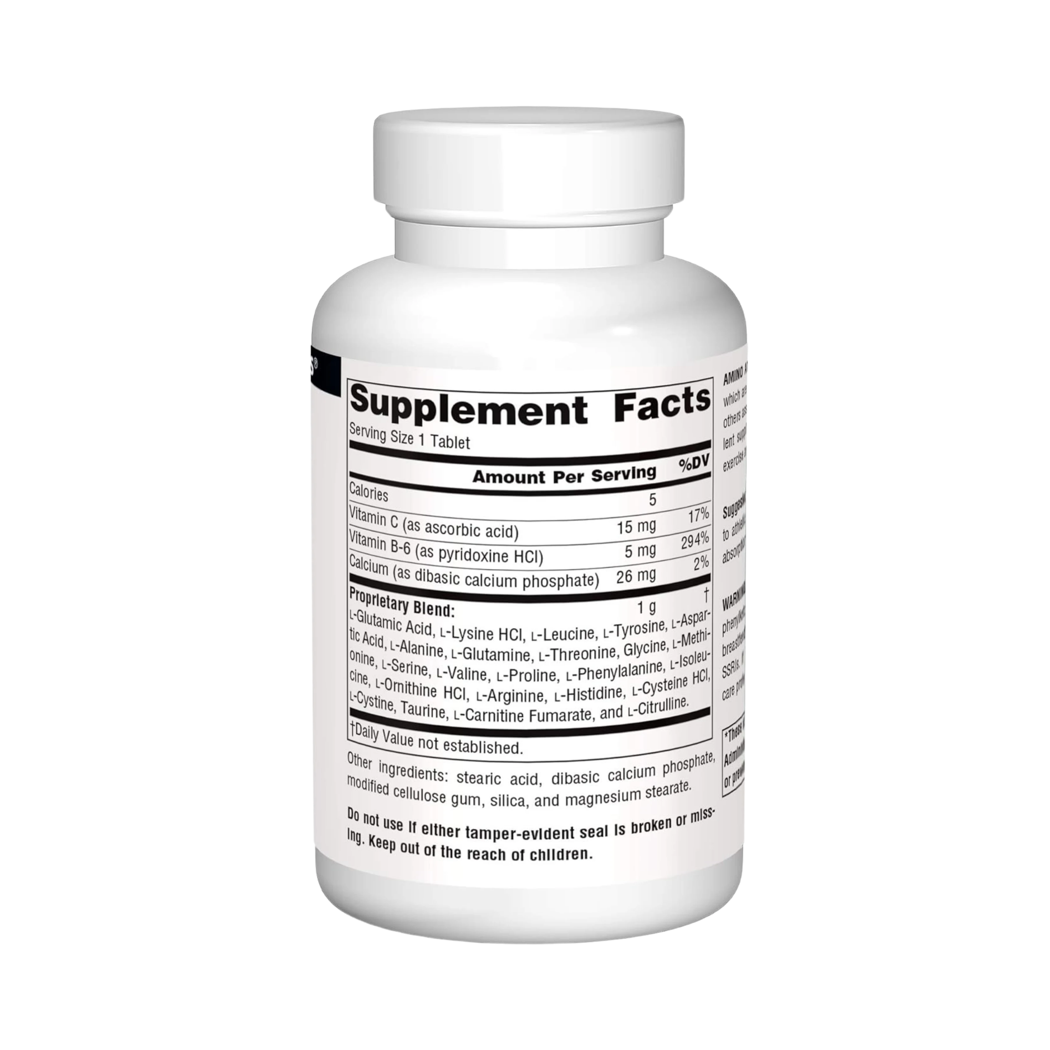Source Naturals, Amino Athlete, 1,000 Mg, 100 Tablets