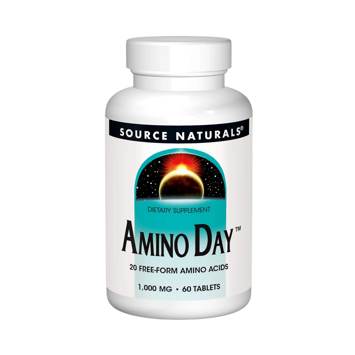 Source Naturals, Amino Day, 1,000 Mg, 60 Tablets