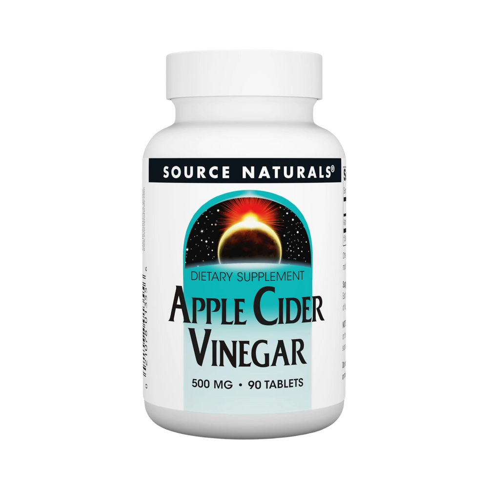 Source Naturals, Apple Cider Vinegar, 500 Mg, 90 Tablets