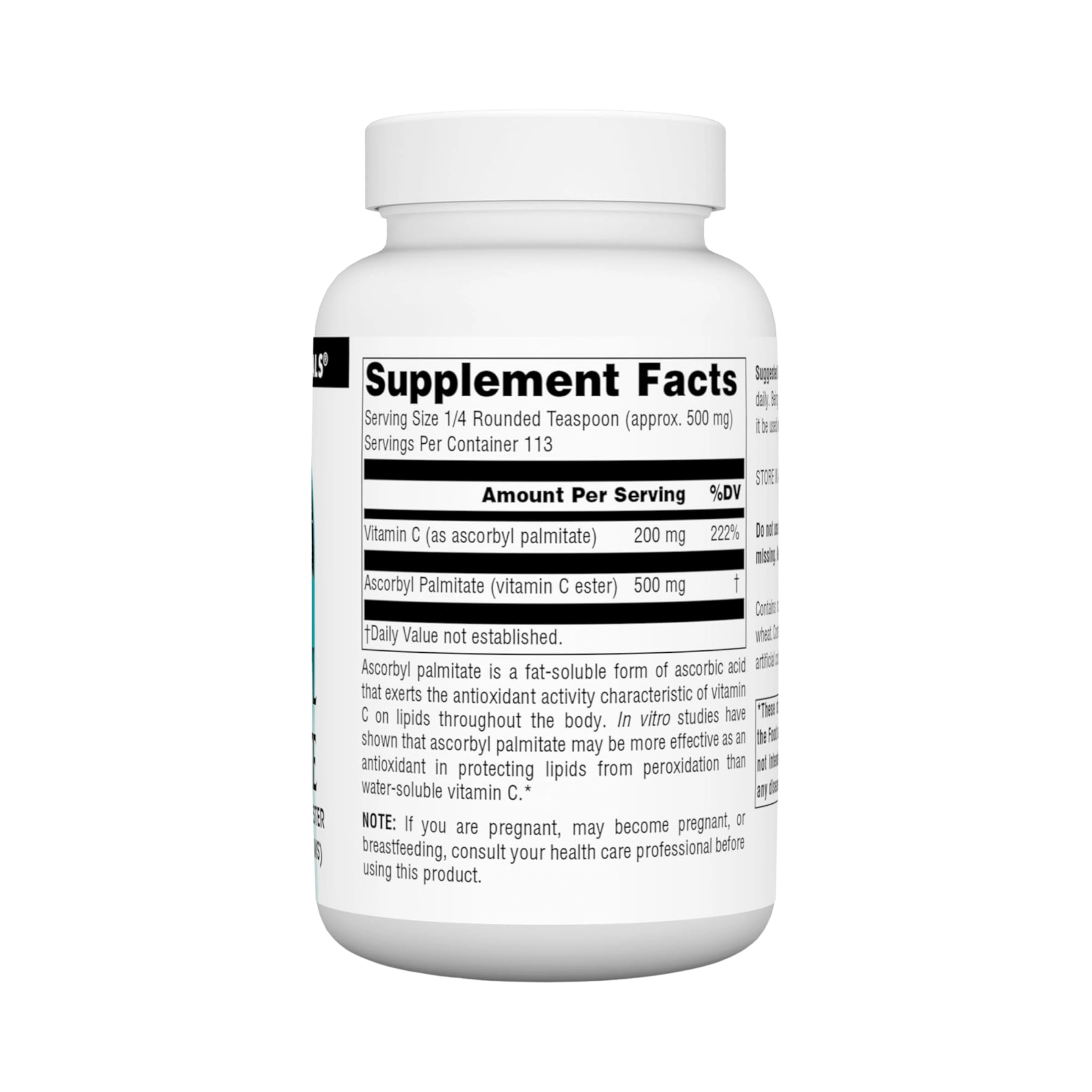 Source Naturals, Ascorbyl Palmitate, 2 Oz Powder