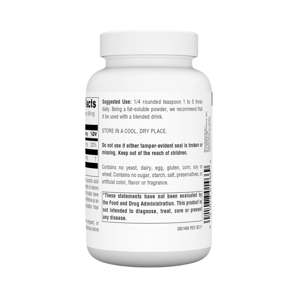 Source Naturals, Ascorbyl Palmitate, 2 Oz Powder