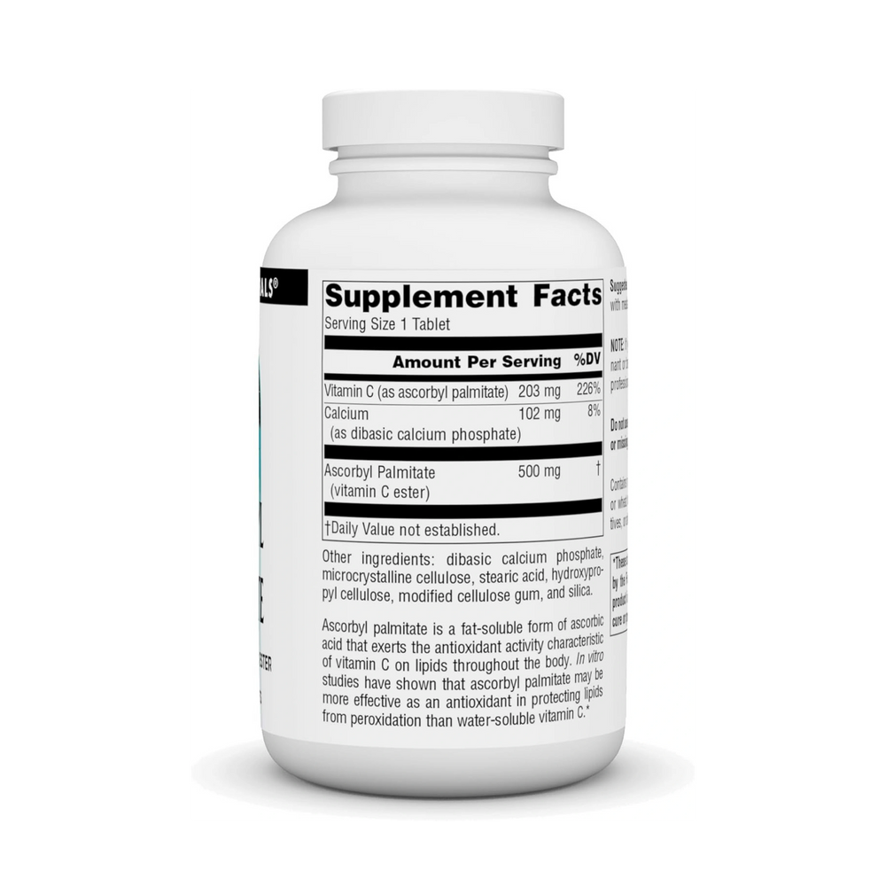 Source Naturals, Ascorbyl Palmitate, 500 Mg, 180 Tablets